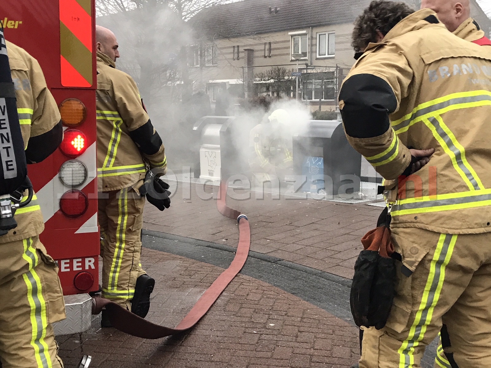 Brandweer Twente rukt 90 keer uit tijdens jaarwisseling