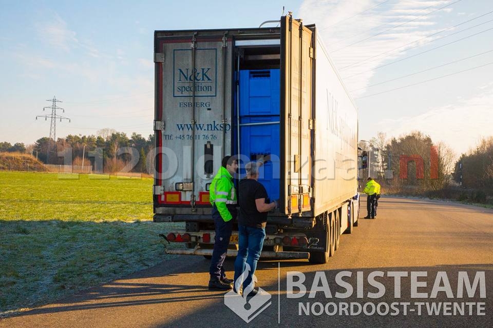 Processen-verbaal bij transportcontroles langs A1