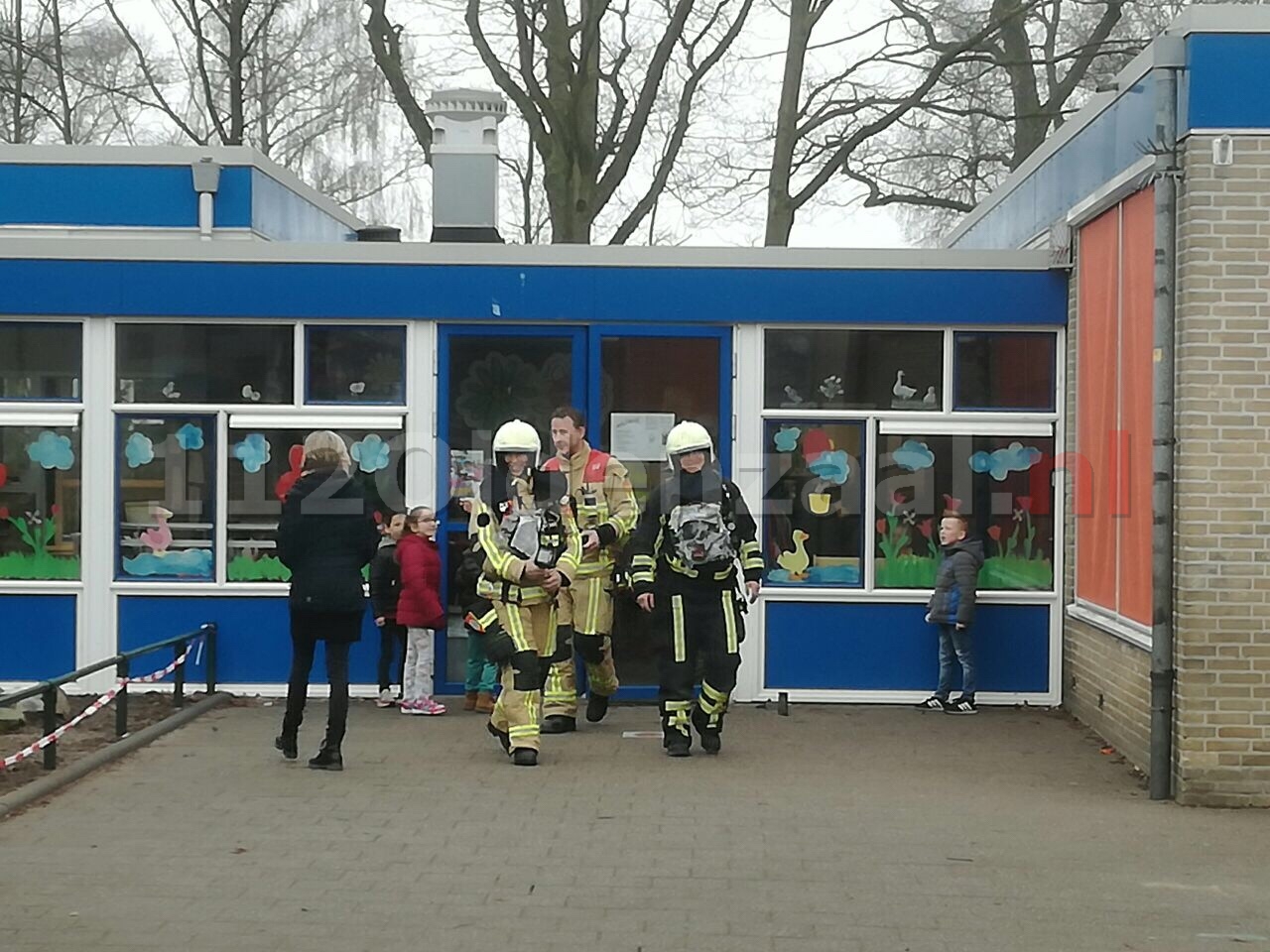 Lokaal tijdelijk ontruimd door vreemde lucht