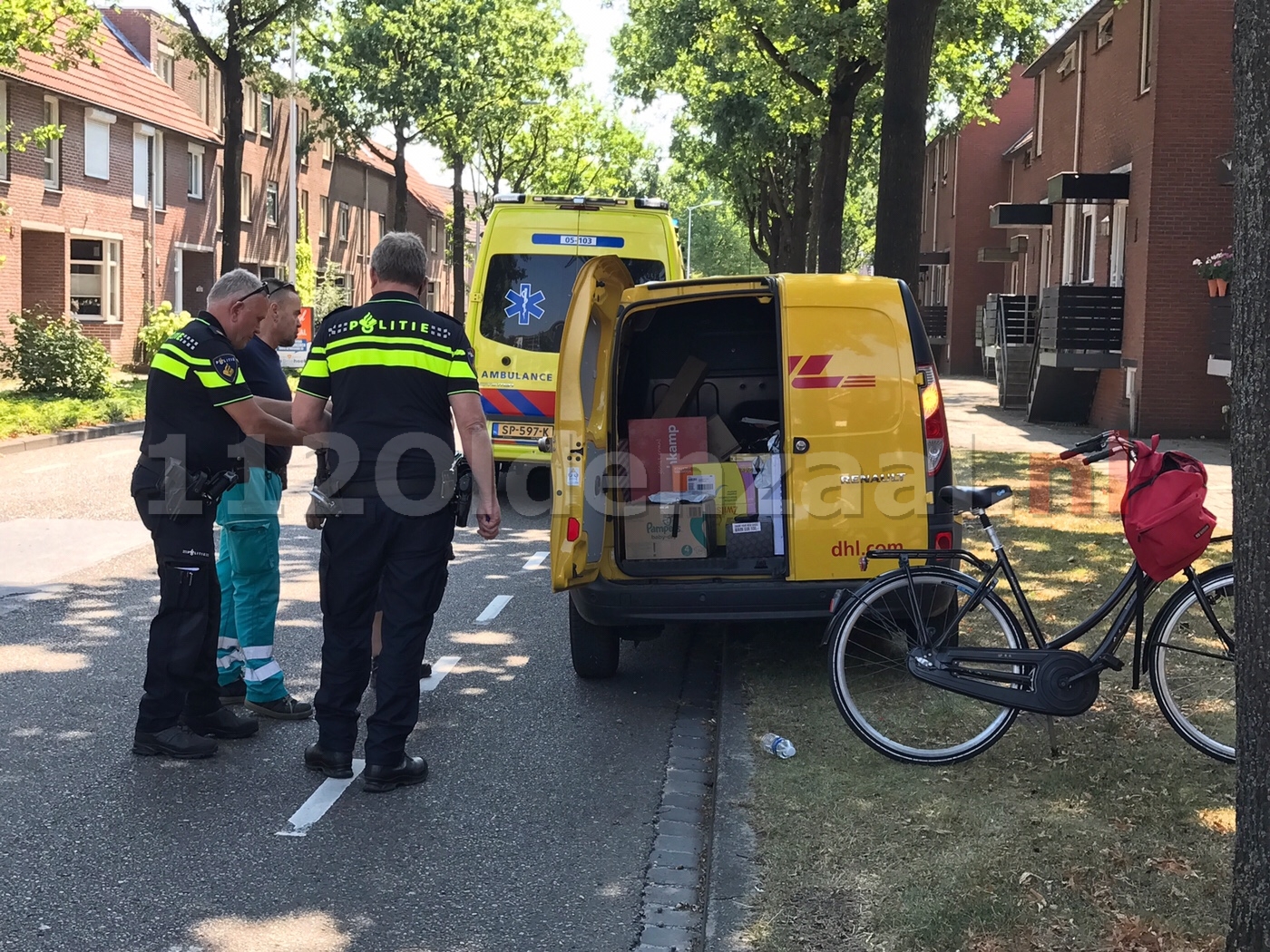 Fietsster gewond na ongeval Bleekstraat Oldenzaal