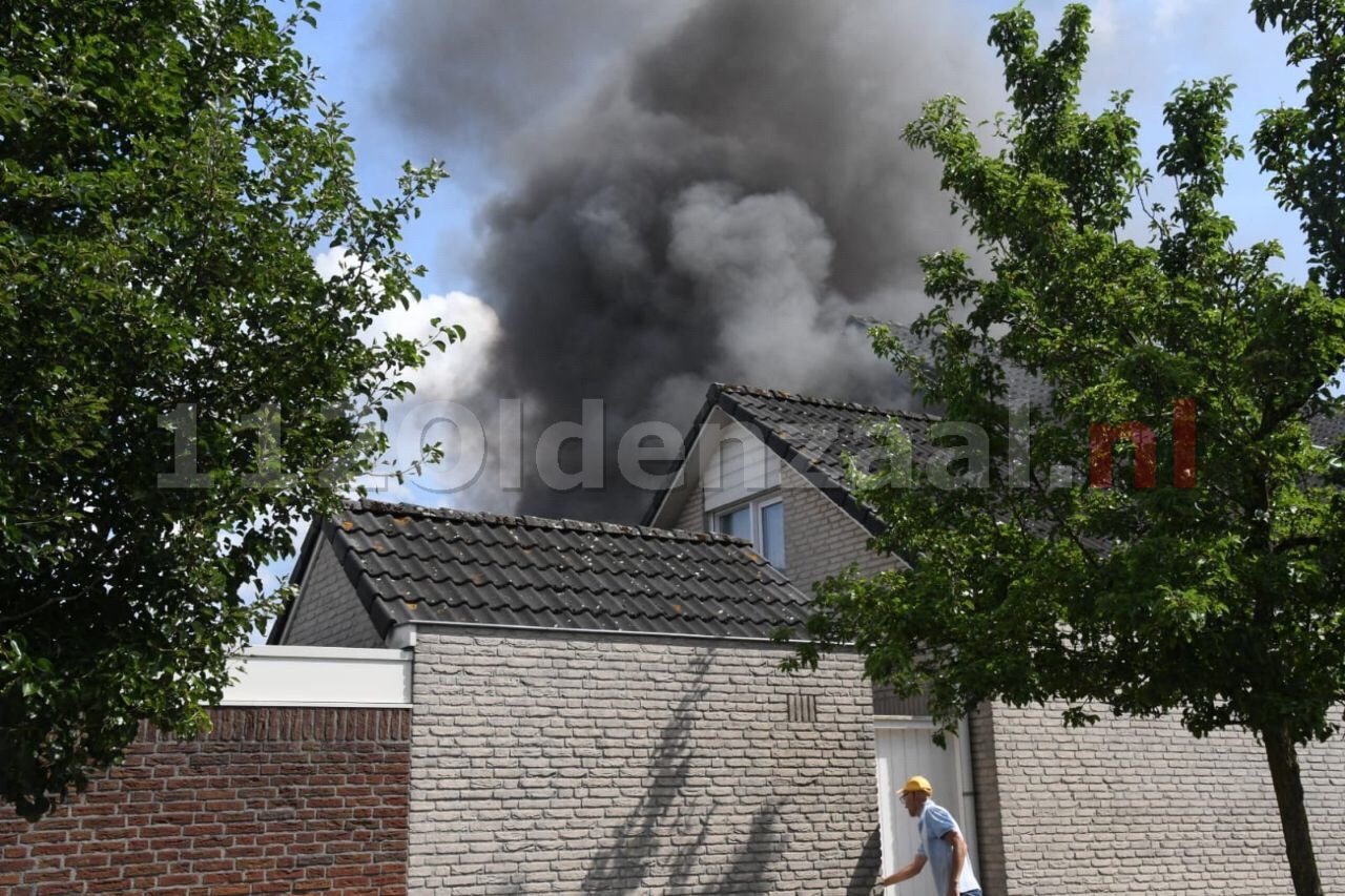 Woningbrand Joop Zoetemelkstraat Oldenzaal