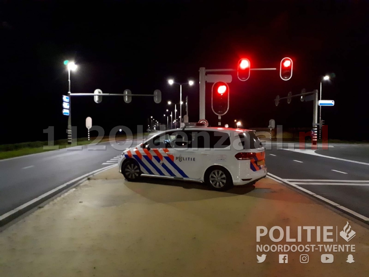 Drankrijder rijdt 115km/uur door Oldenzaal