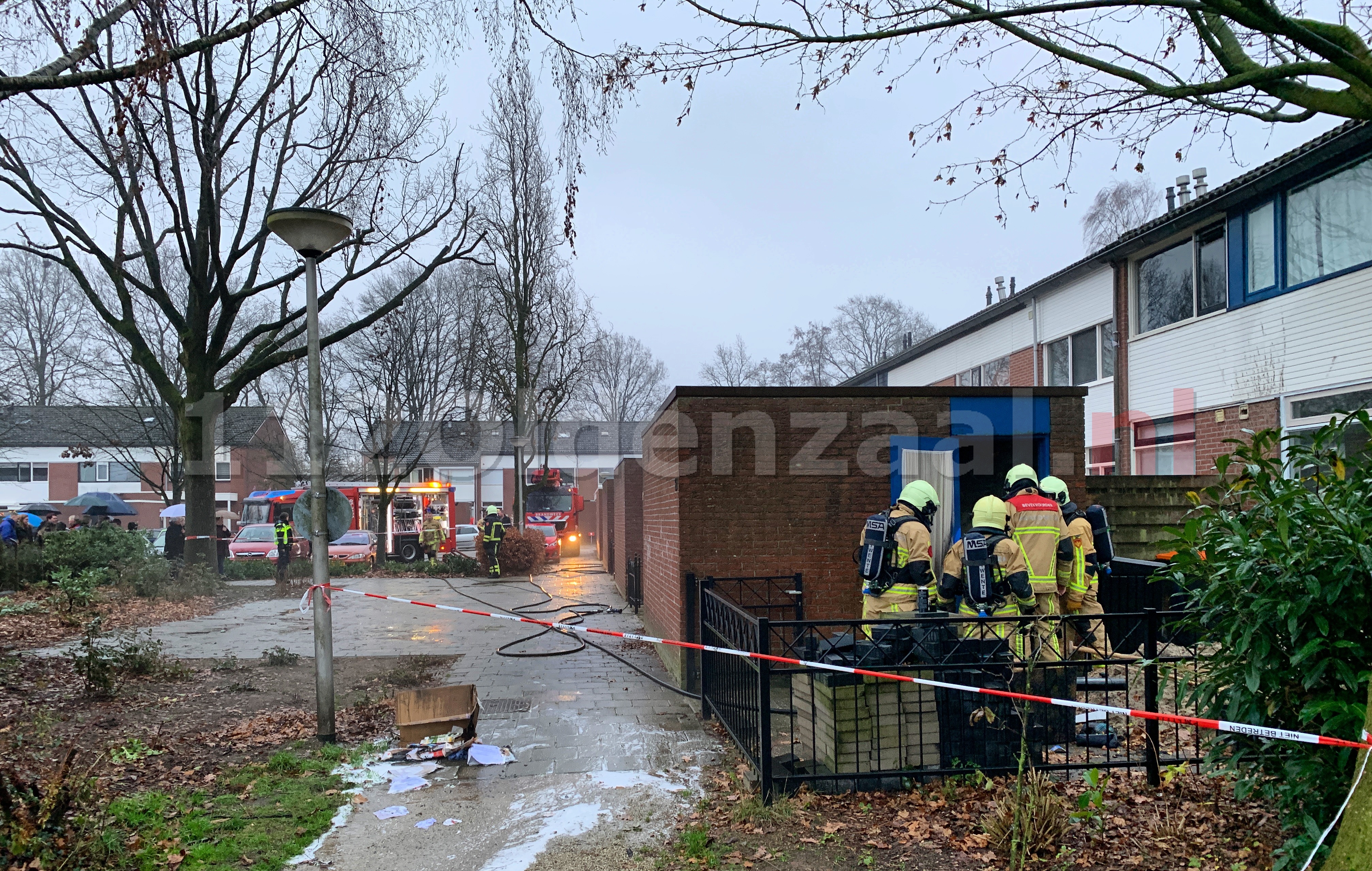 Video: Schuurbrand Hunenveldlaan Oldenzaal