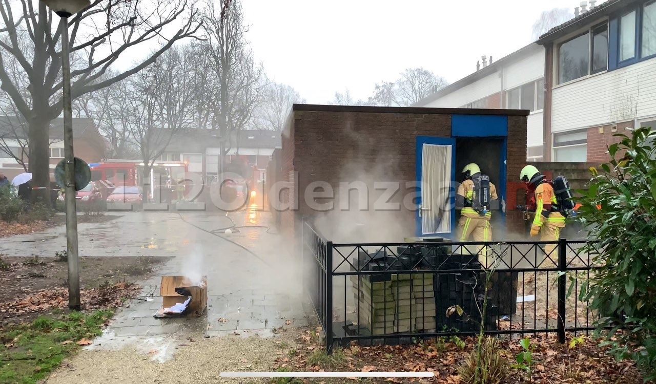 Schuurbrand Hunenveldlaan Oldenzaal