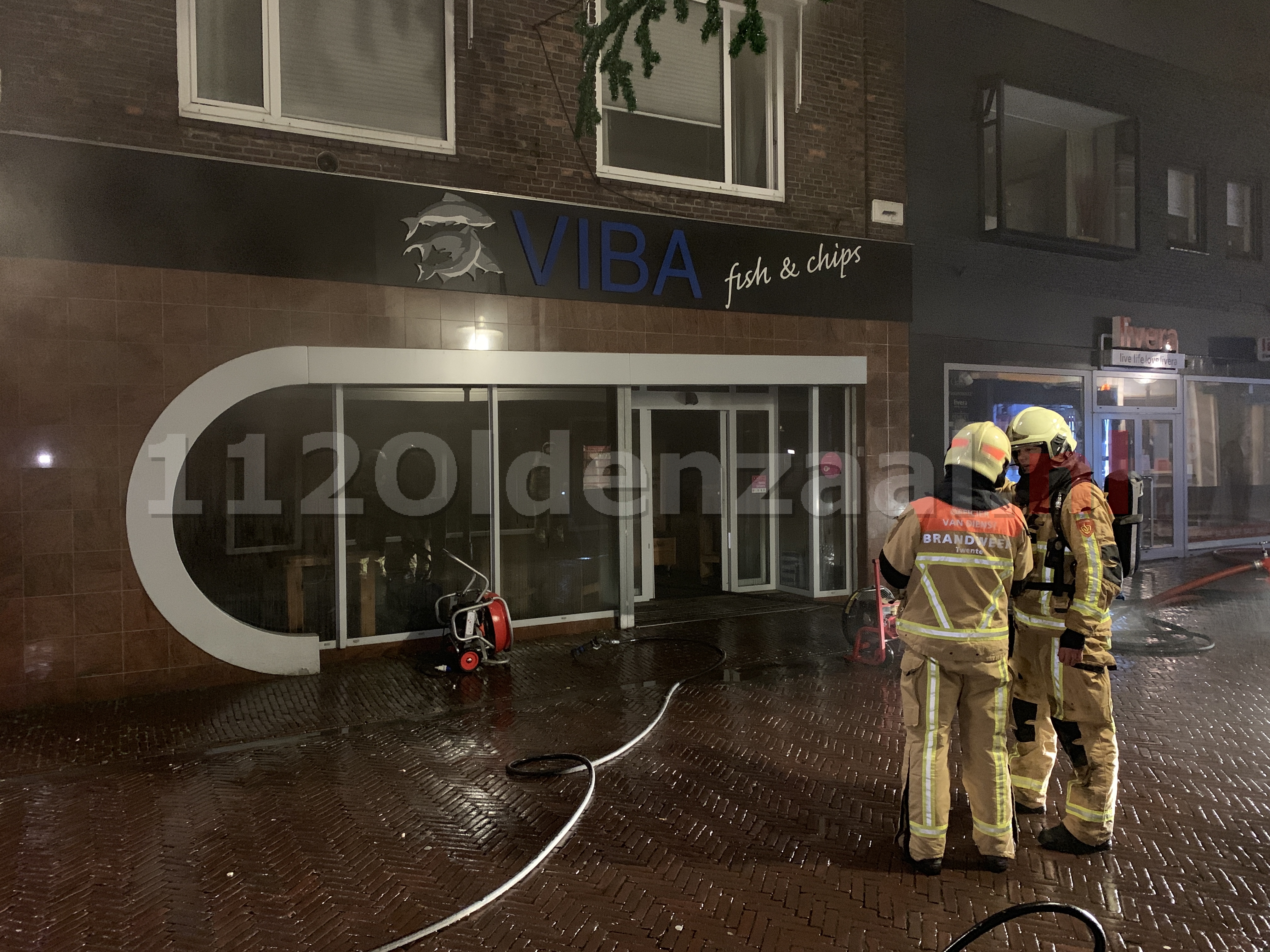 UPDATE: Grote brand centrum Oldenzaal