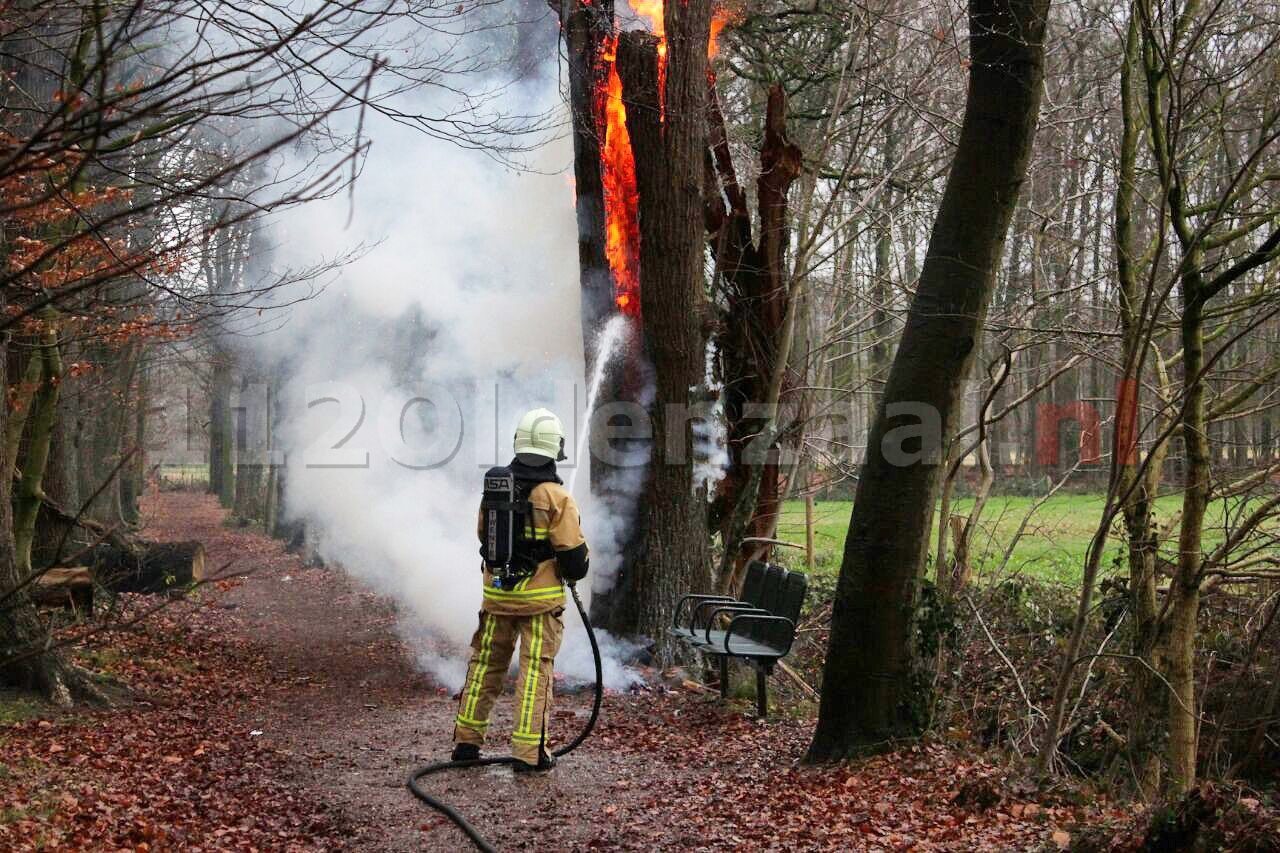 Brandweer: “Onrustige jaarwisseling in Twente”