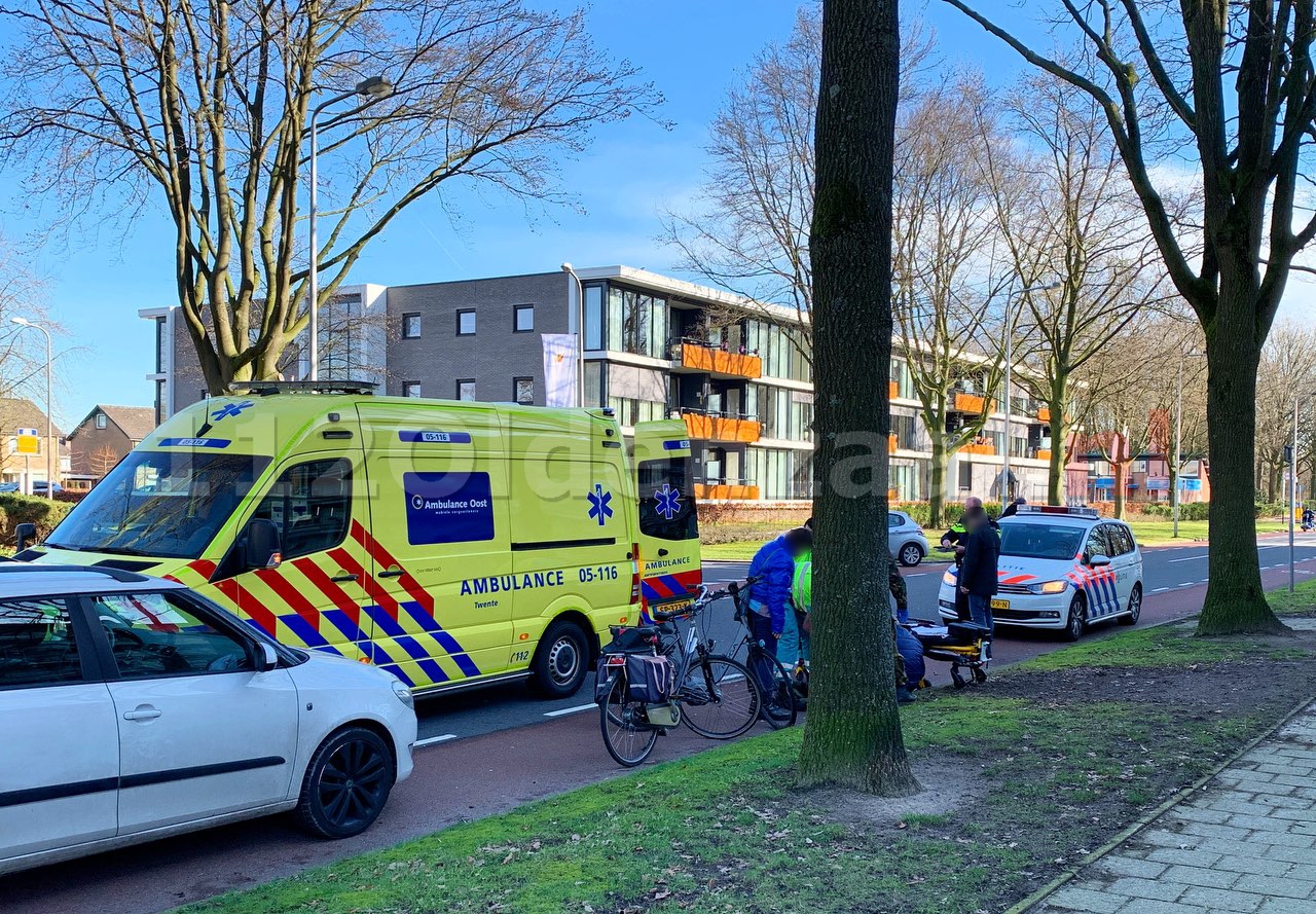 Fietser gewond na ongeval in Oldenzaal