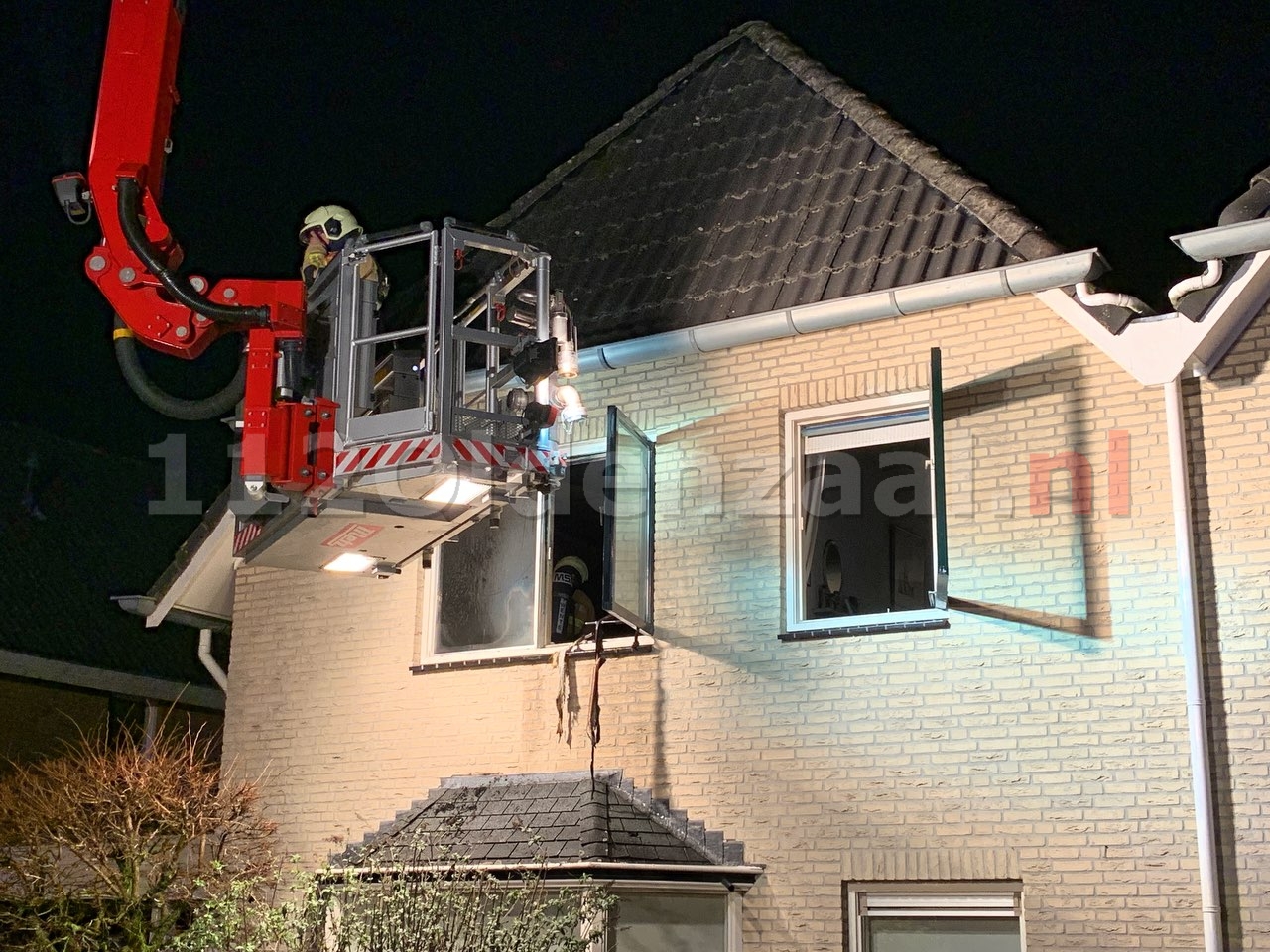 Forse woningbrand in Oldenzaal