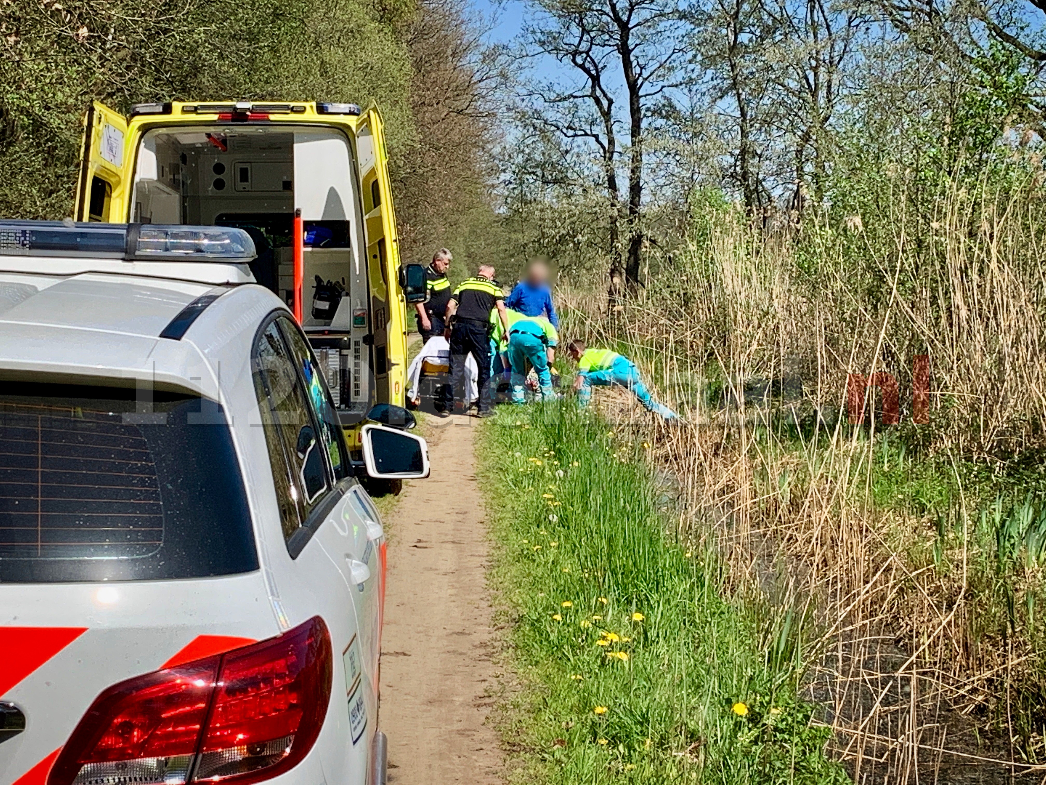 Fietsster gewond na val in Rossum