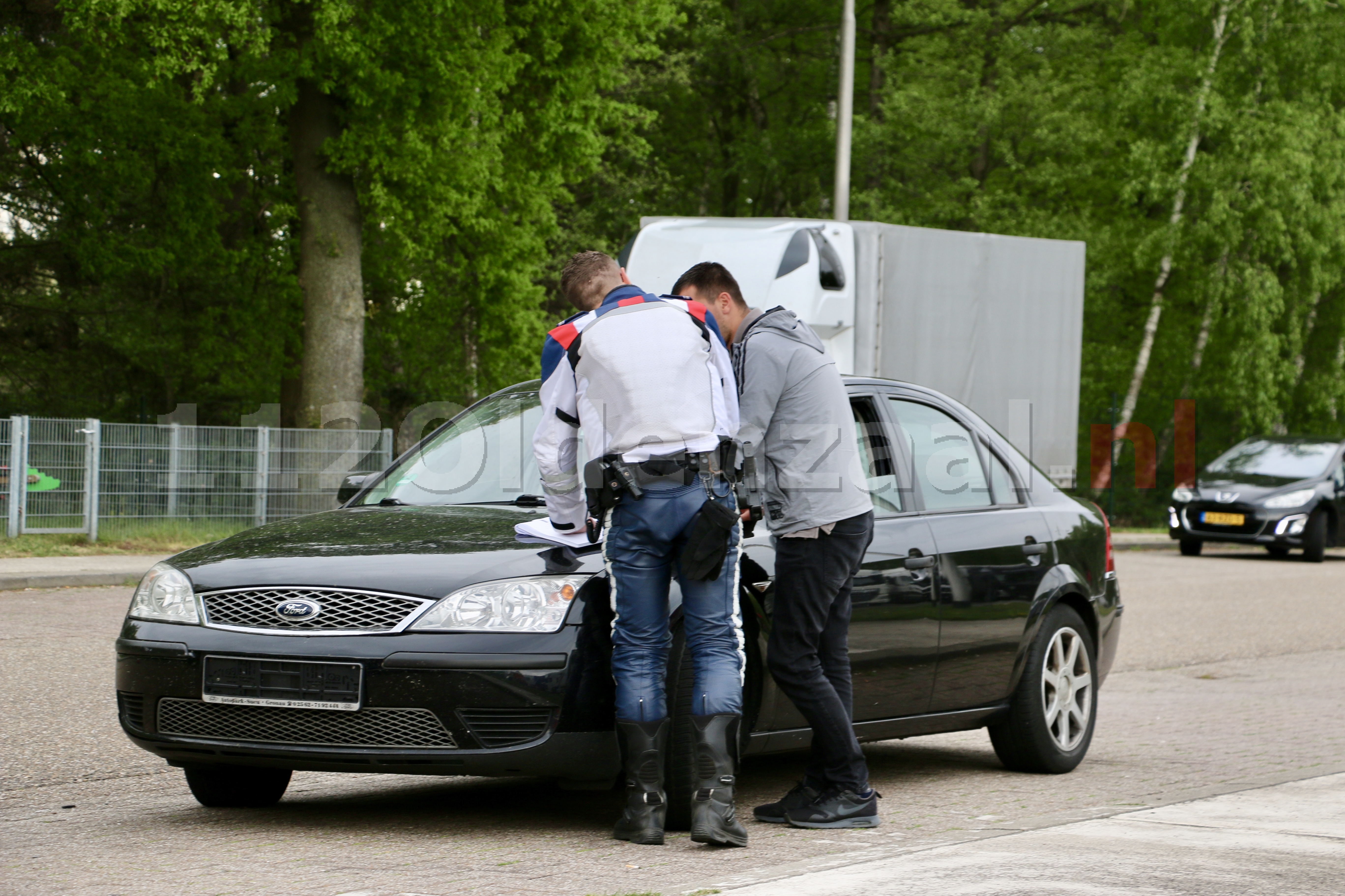 (Foto’s): Controle op A1 bij Oldenzaal