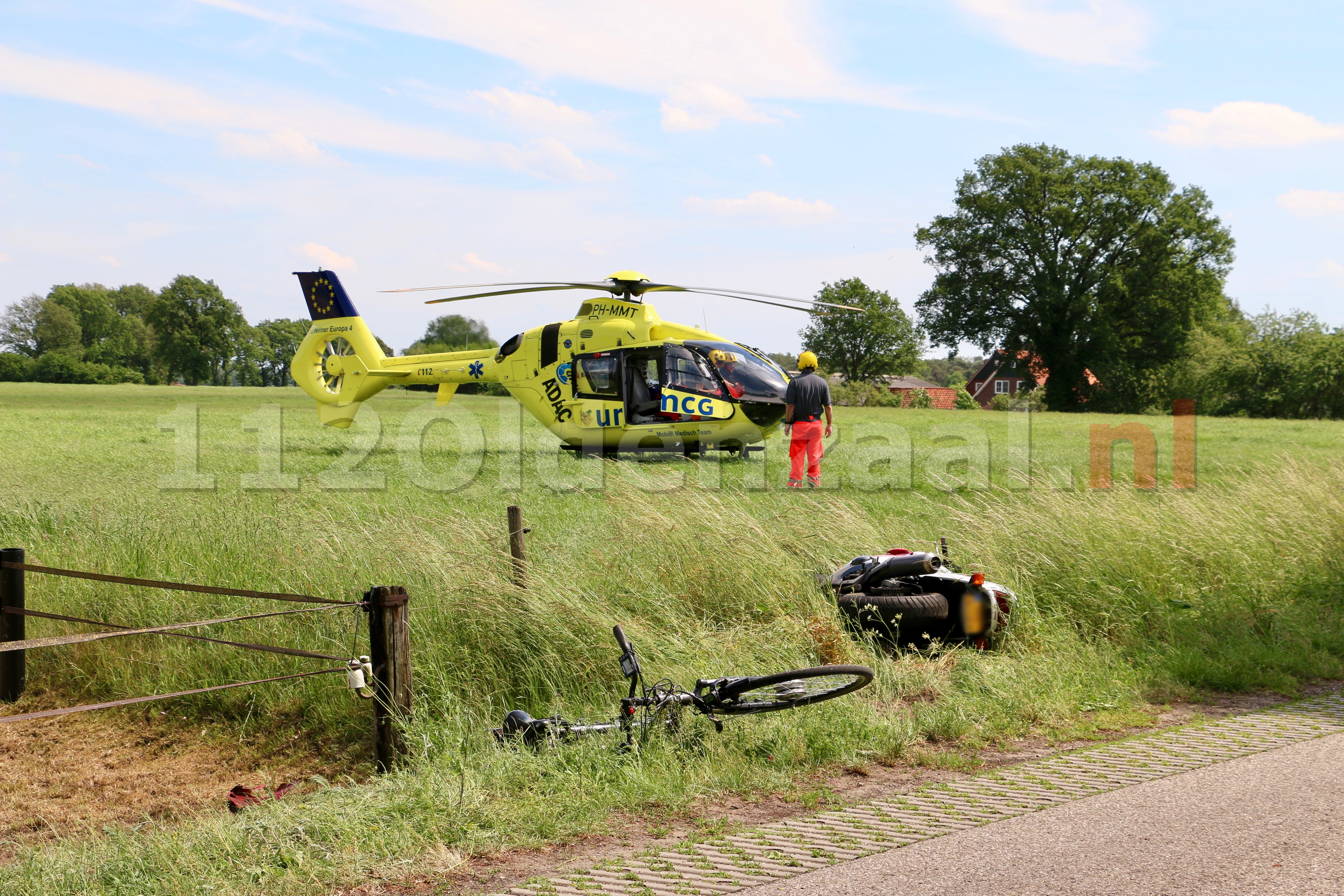 UPDATE: Traumahelikopter ingezet bij ernstige aanrijding in Beuningen
