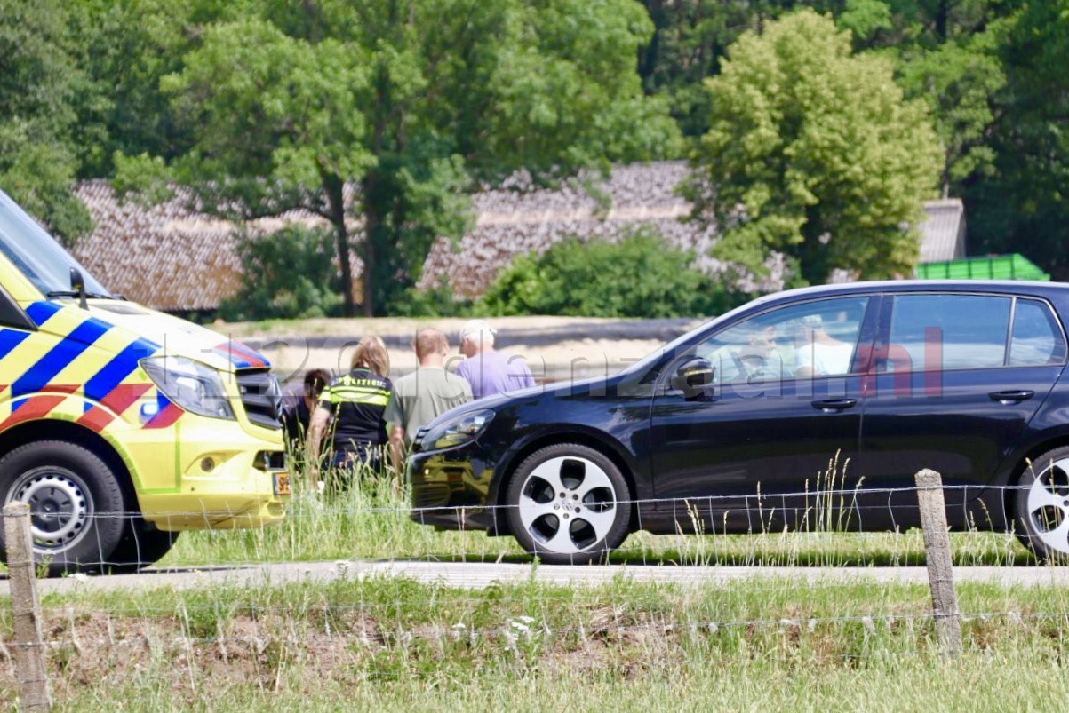 Vrouw gewond na ongeval in De Lutte