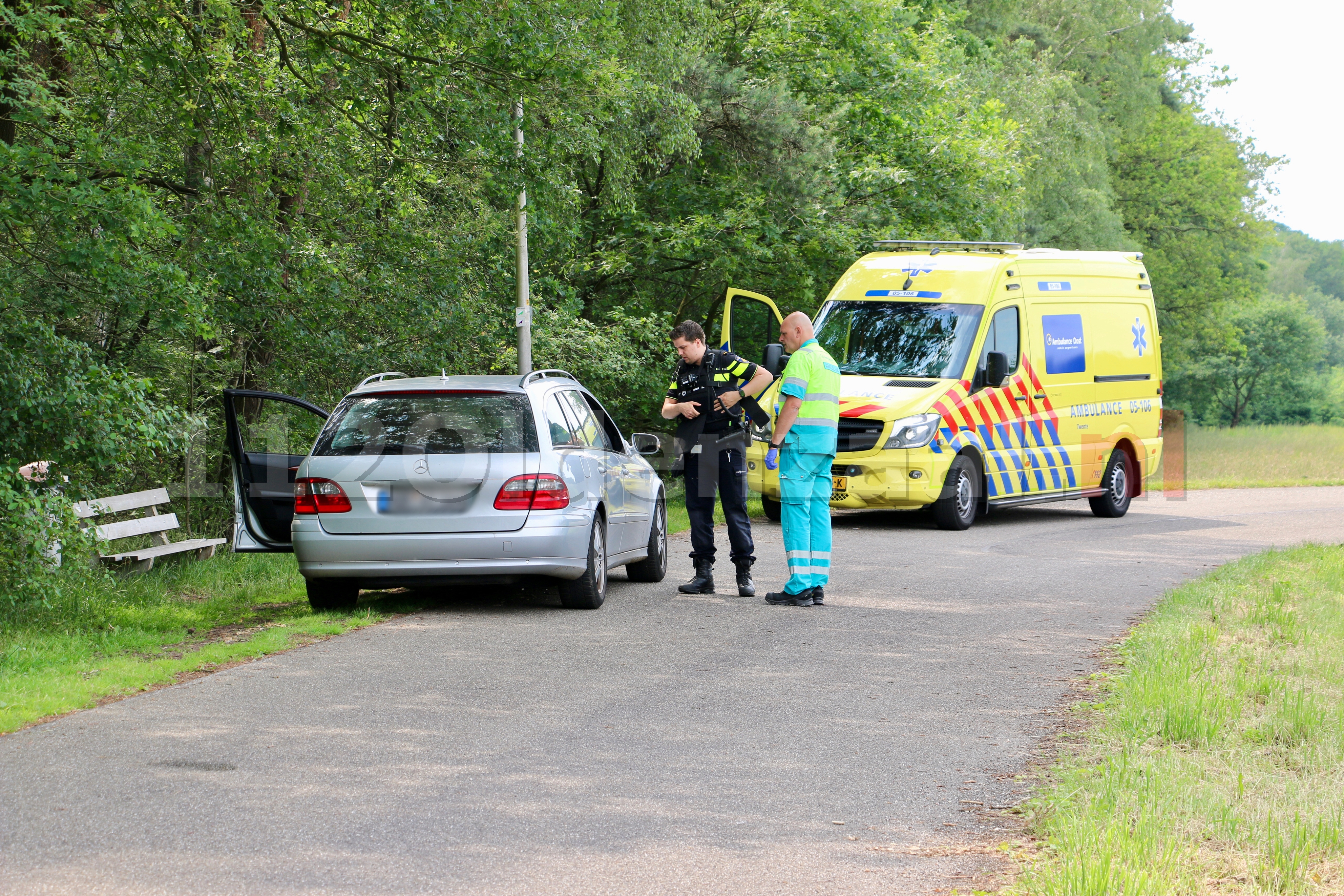 Man in Oldenzaal met schotwond overgebracht naar het ziekenhuis