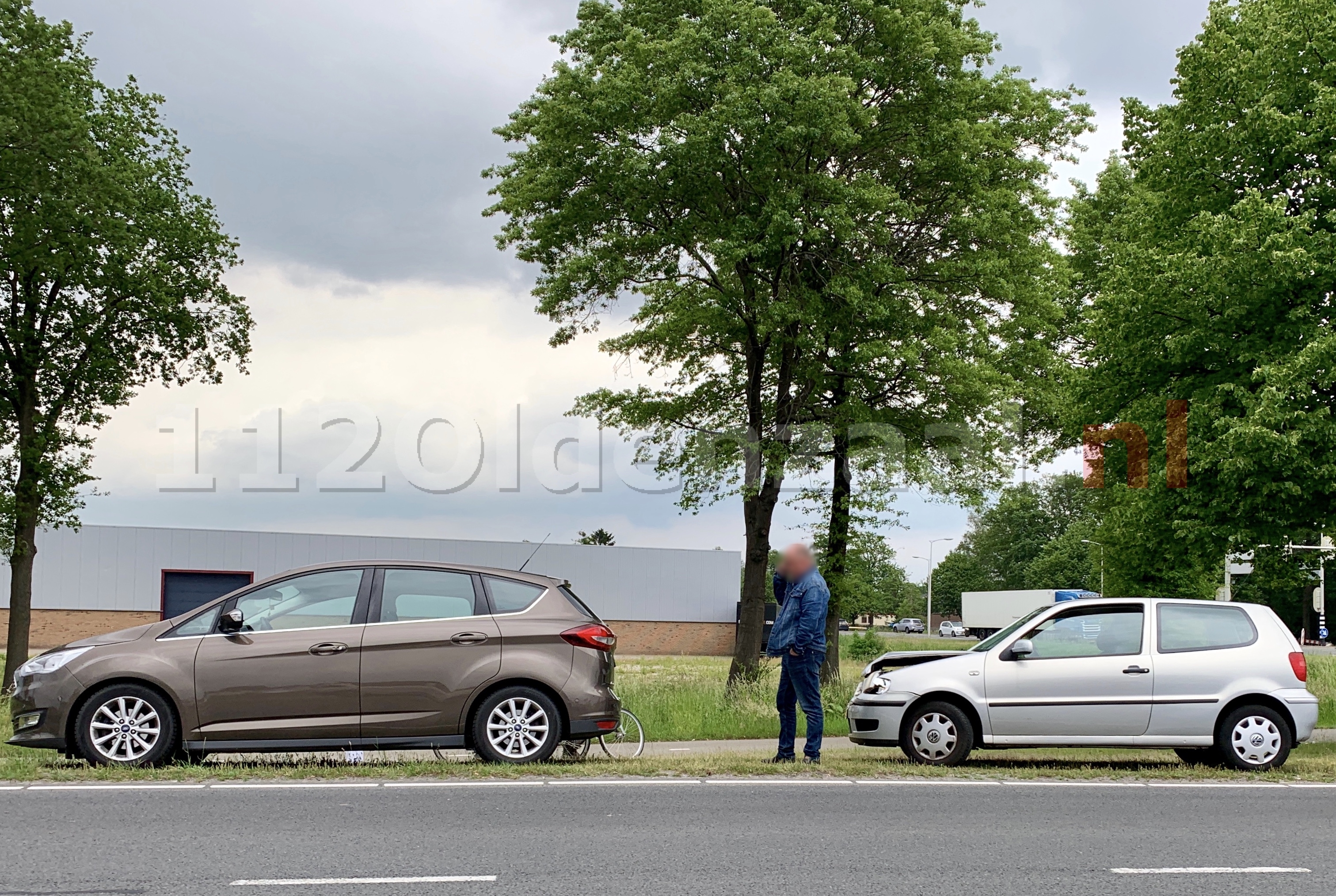 Aanrijding tussen twee auto’s in Oldenzaal