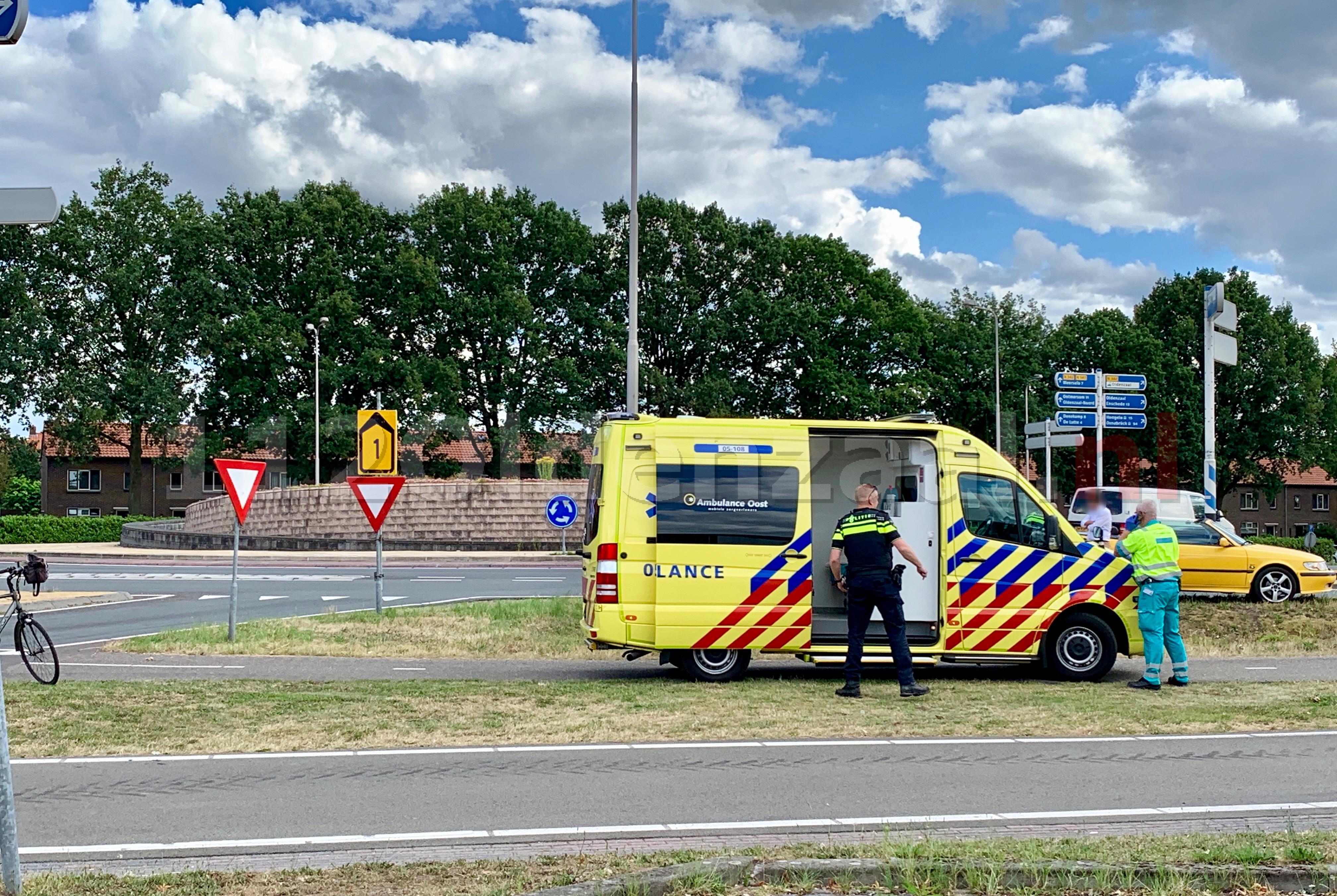 Fietser gewond bij aanrijding in Oldenzaal