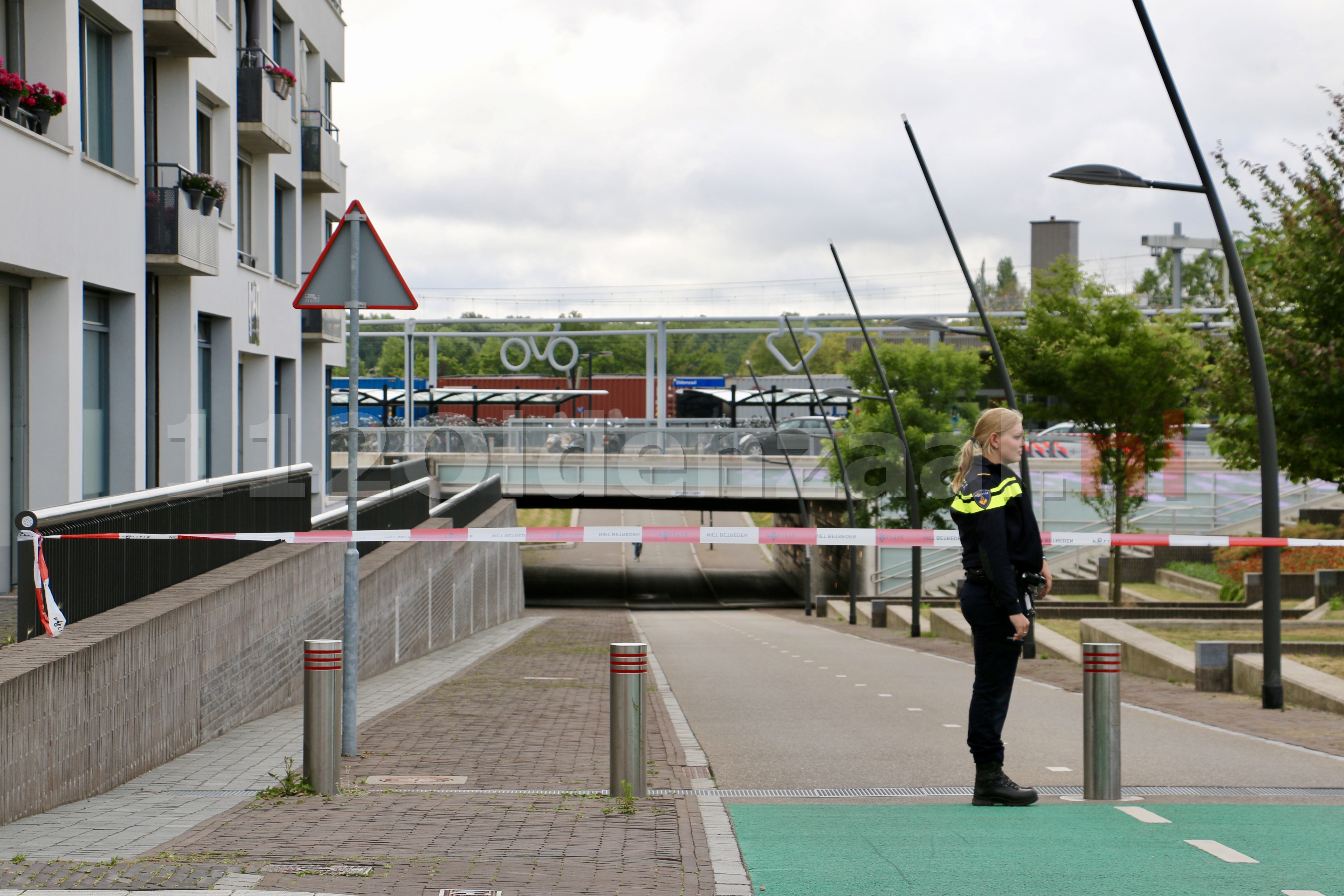 VIDEO: Station Oldenzaal korte tijd ontruimd door lekkage