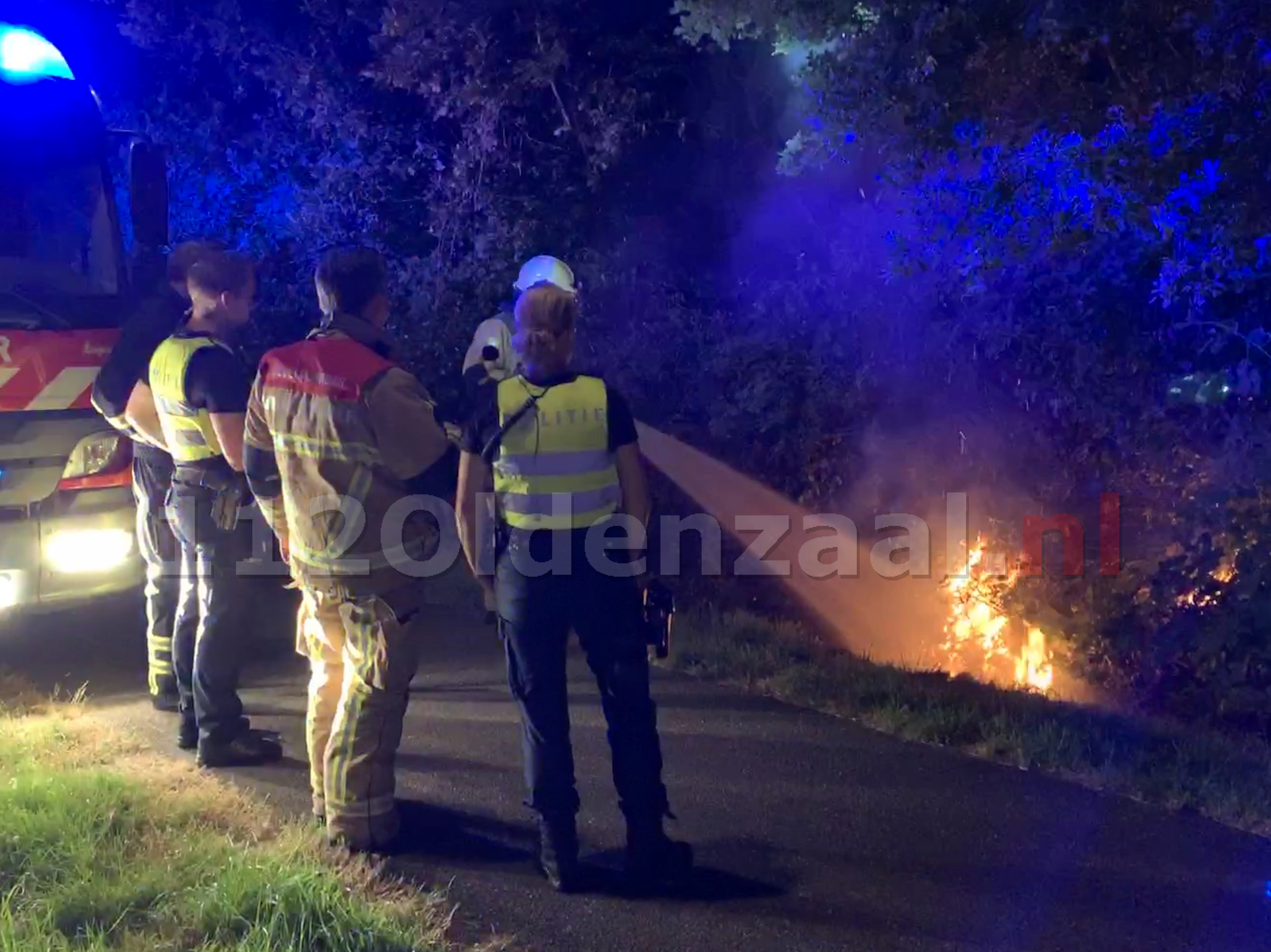 UPDATE: Brandweer rukt uit voor bermbranden in Oldenzaal en Hengelo