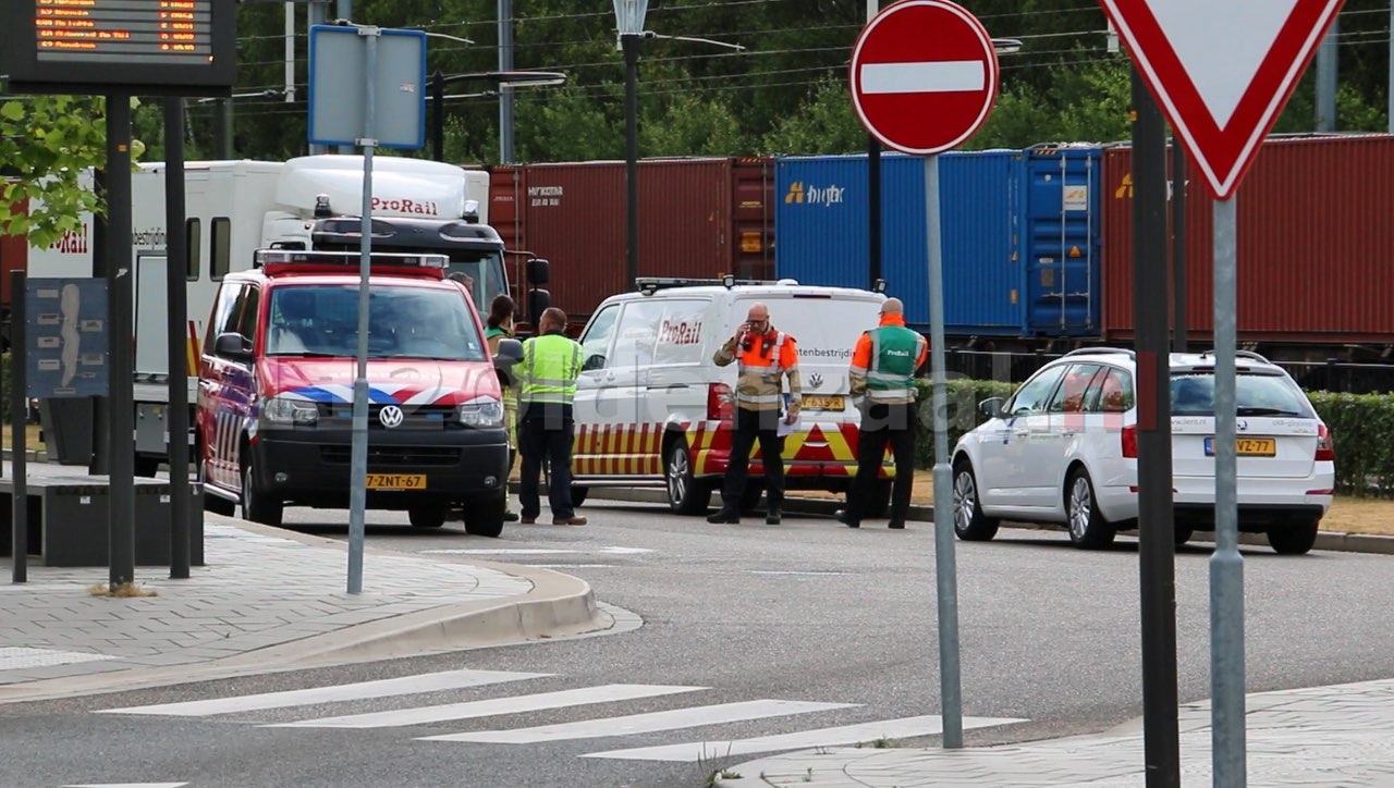 UPDATE: Lekkende wagon moest leeg zijn maar was beladen met gevaarlijke stof