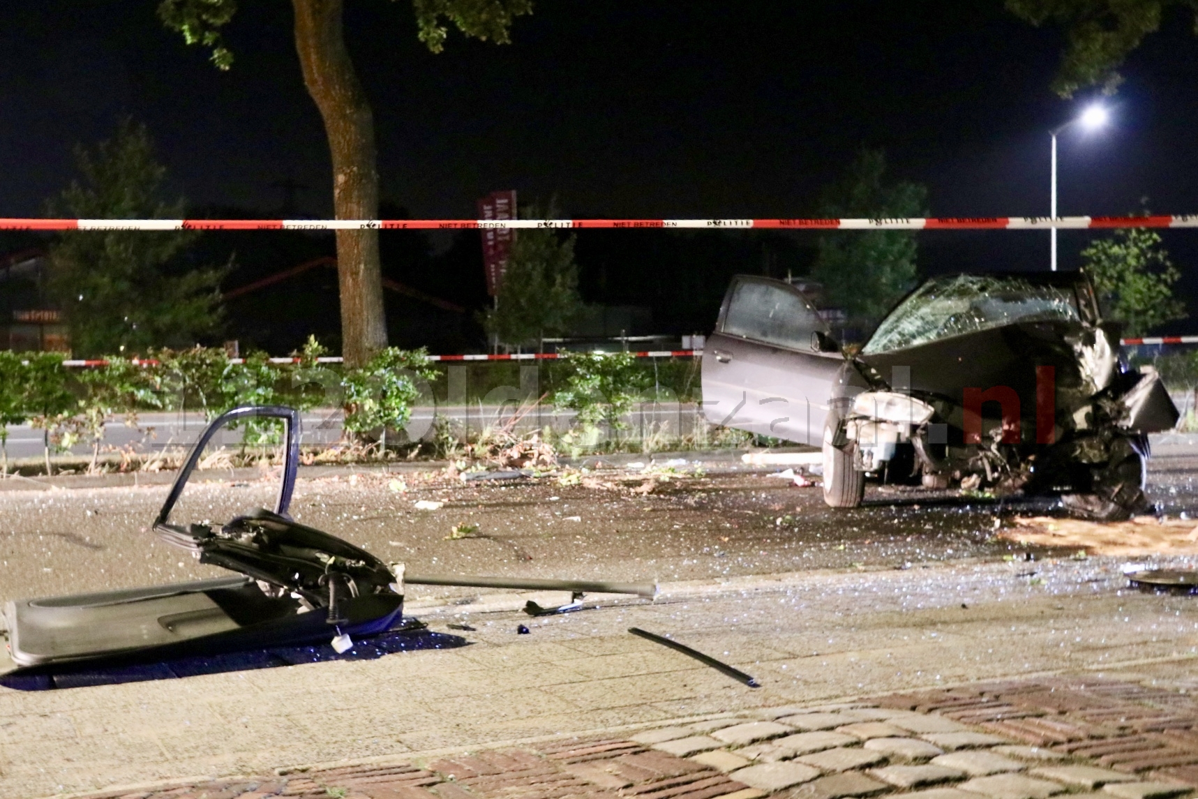 UPDATE (VIDEO): Drie gewonden bij ernstig ongeval in Oldenzaal