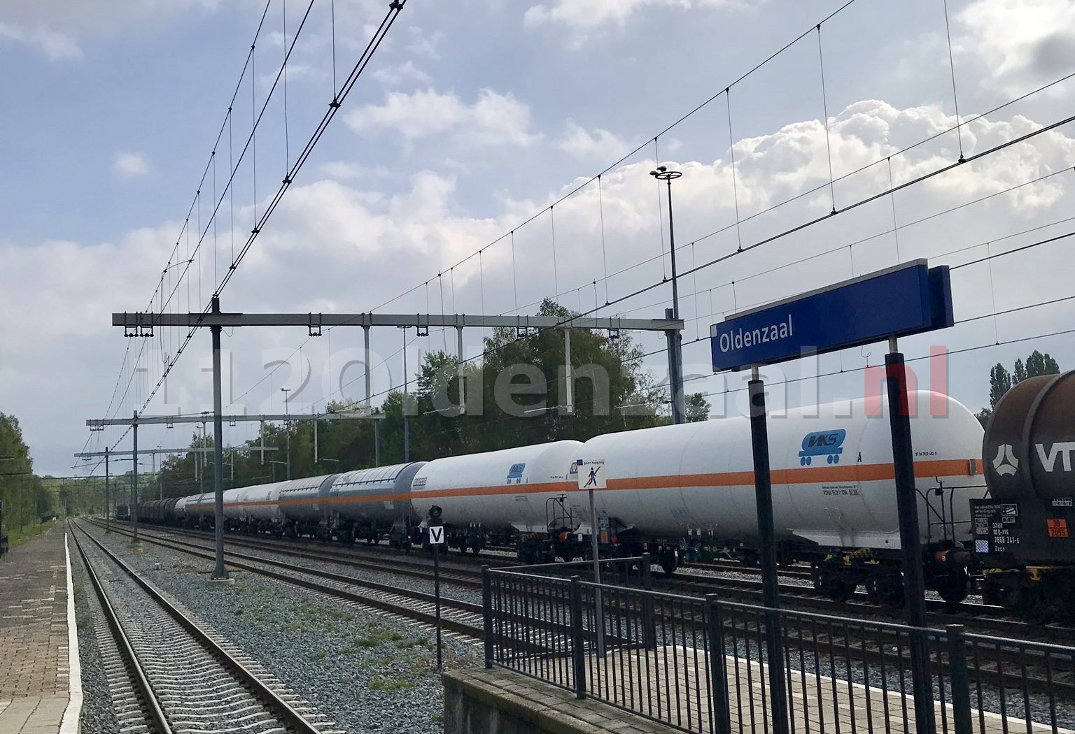 Informatievoorziening op het spoor in Oldenzaal opnieuw niet in orde; wagons met gevaarlijke stoffen aangetroffen