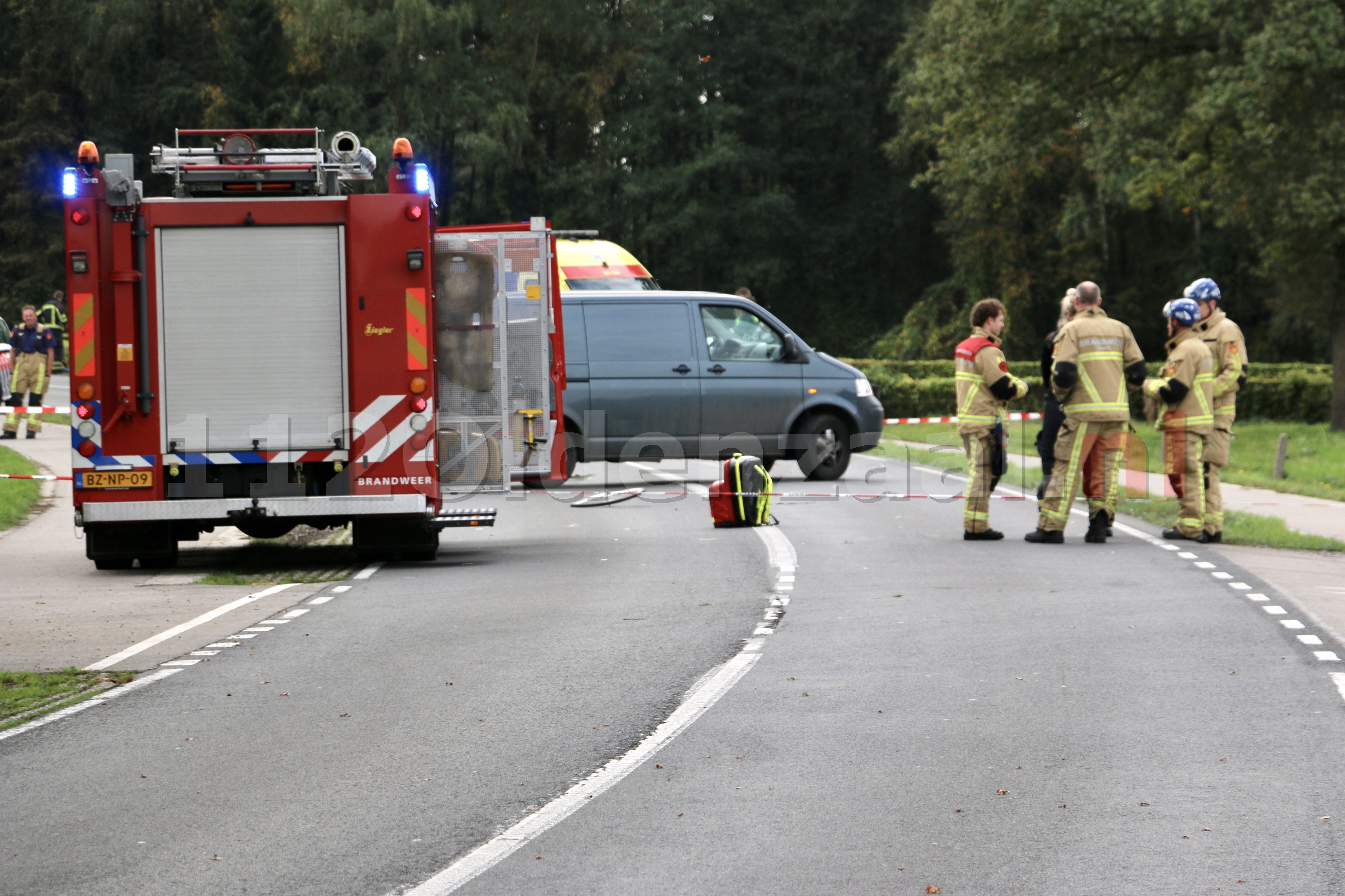 Fietser overleden bij ongeluk tussen Deurningen en Weerselo