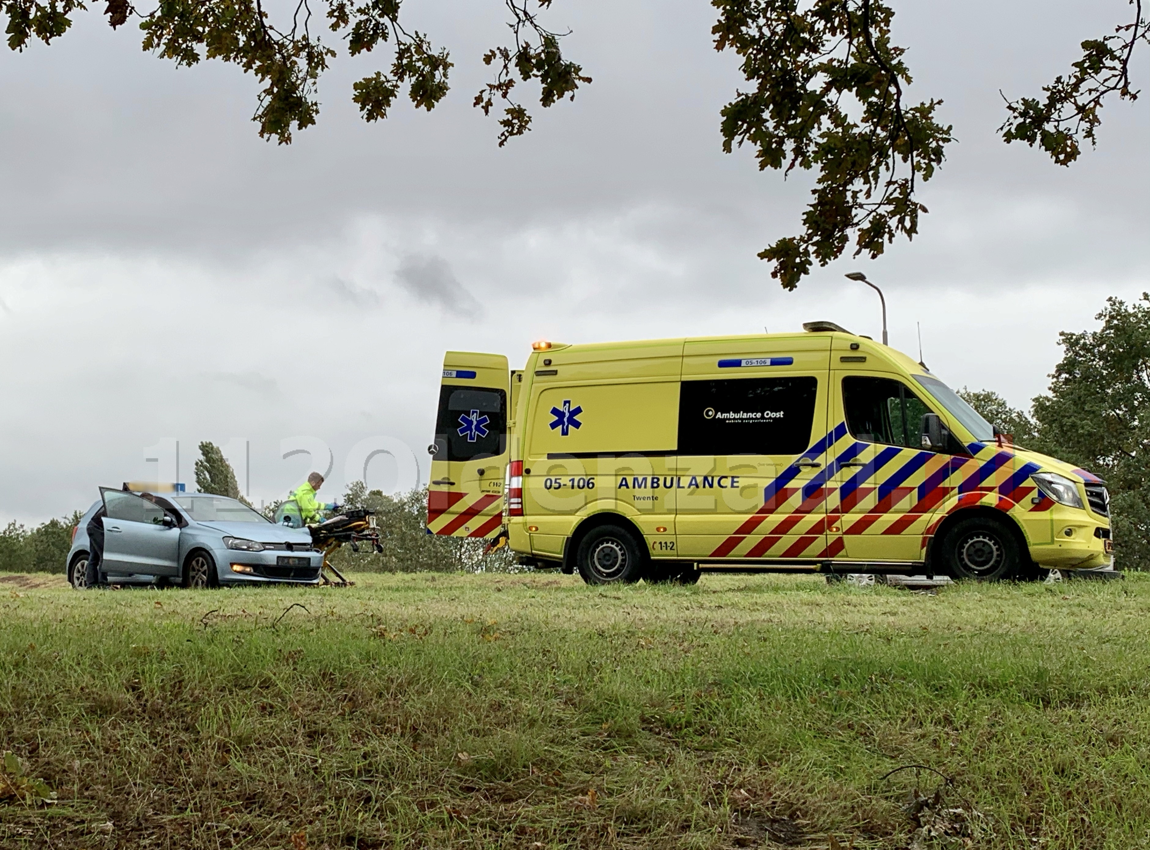 Gewonde bij ongeval op Rondweg Oldenzaal