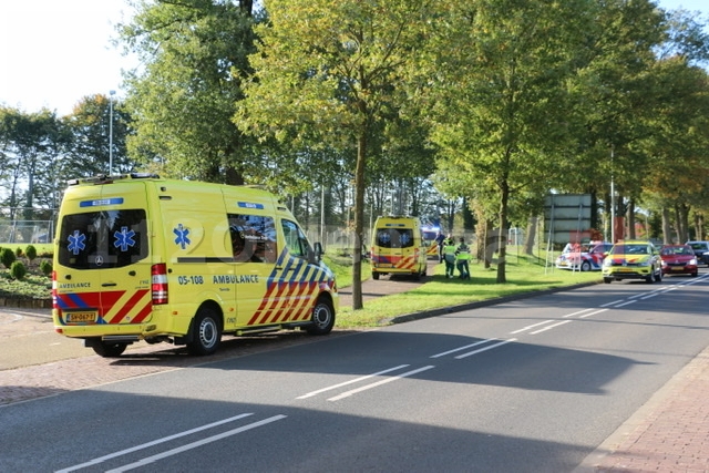 Ernstig ongeval in De Lutte: Traumahelikopter opgeroepen