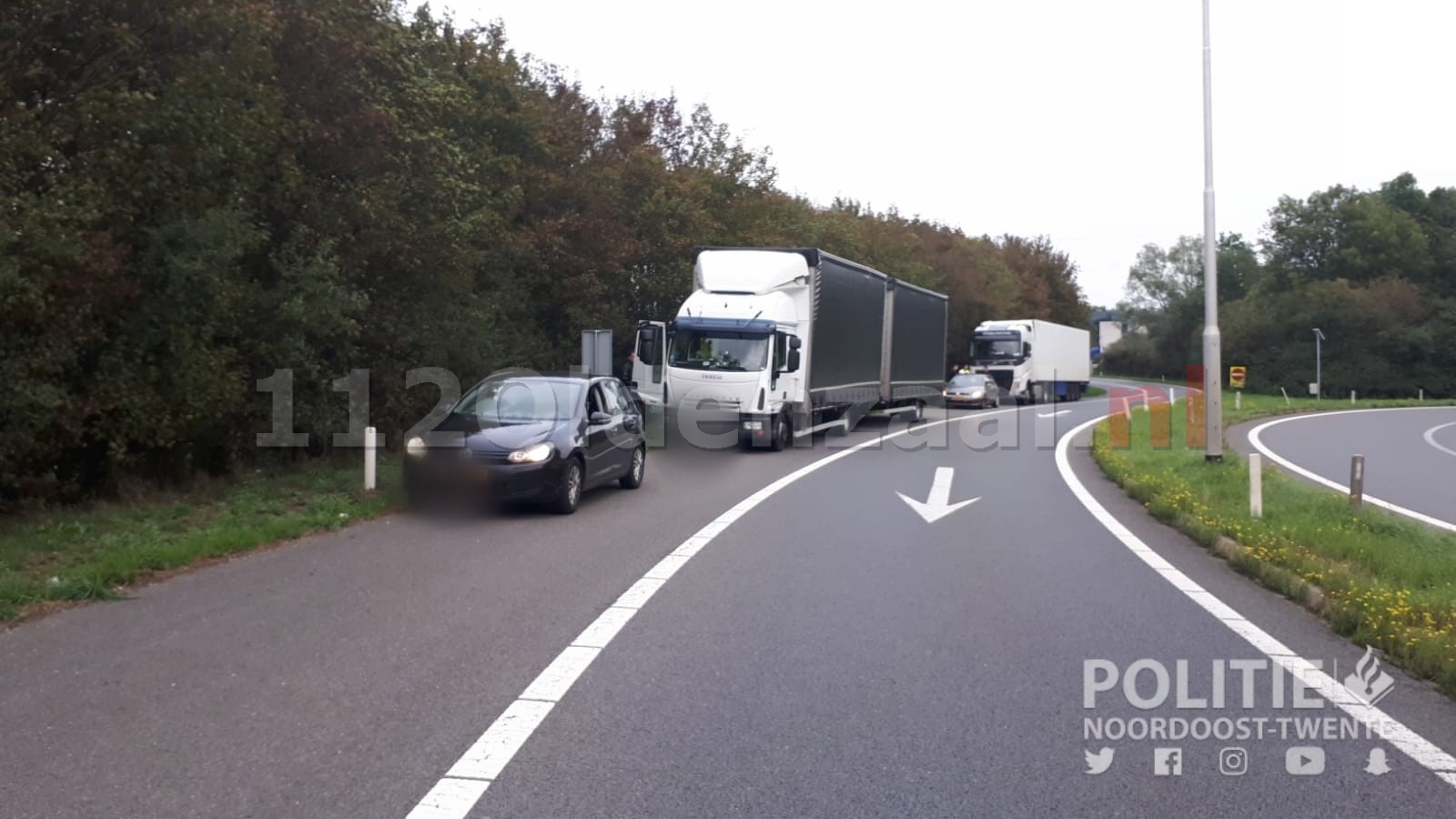 Politie bekeurt 47 bestuurders op A1 bij Oldenzaal