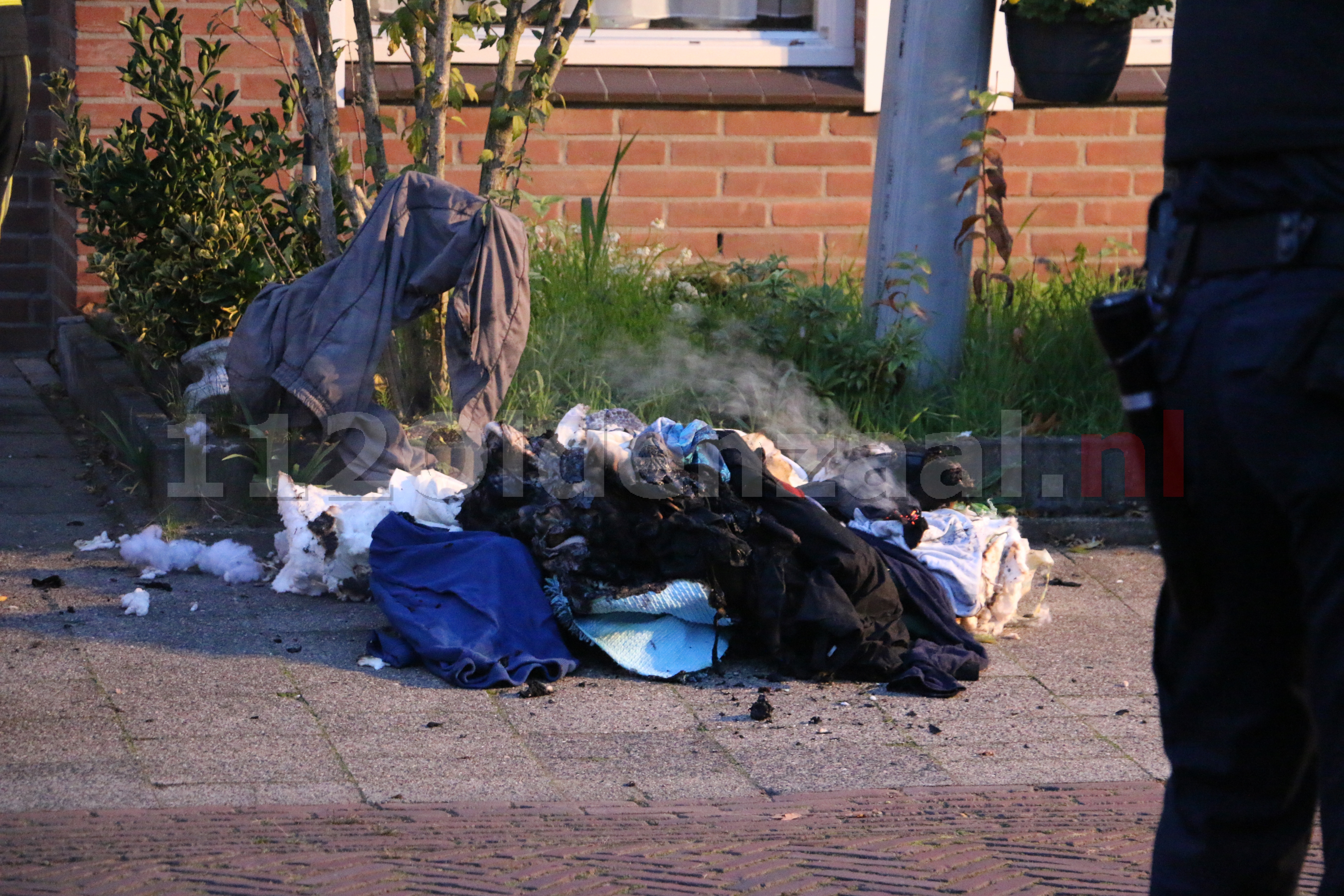 VIDEO: Forse schade bij woningbrand in Oldenzaal