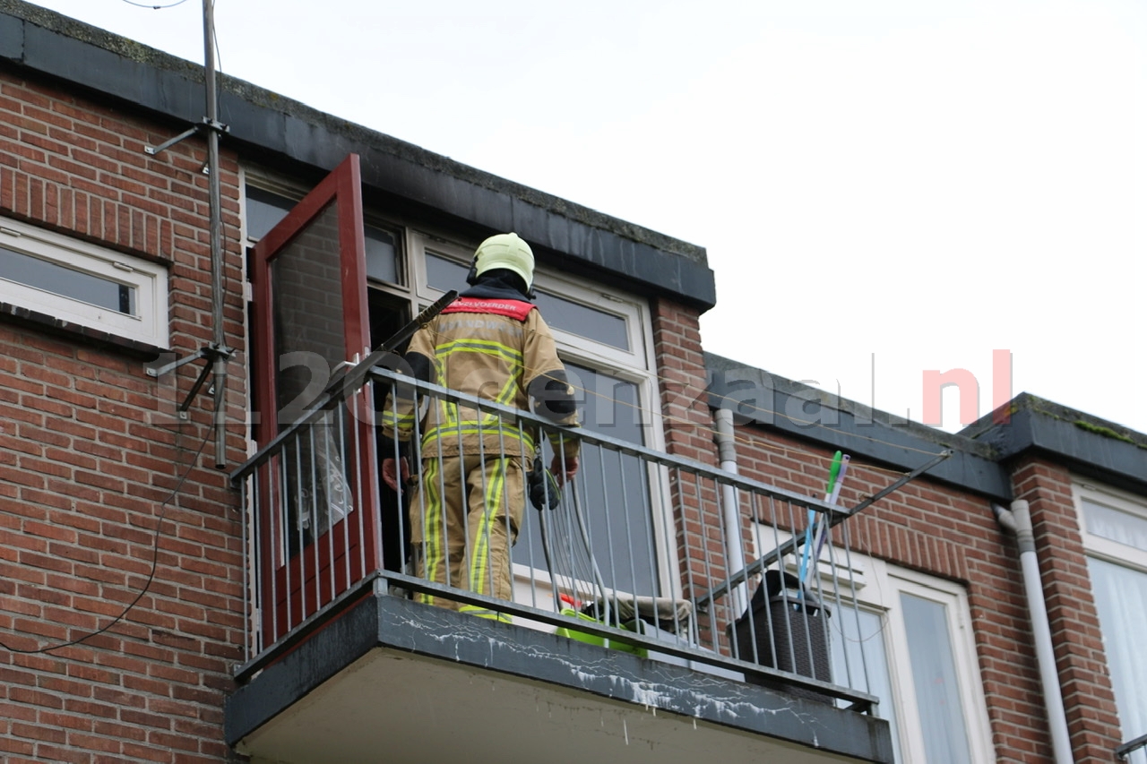 UPDATE (foto’s): Keuken in woning Oldenzaal volledig uitgebrand