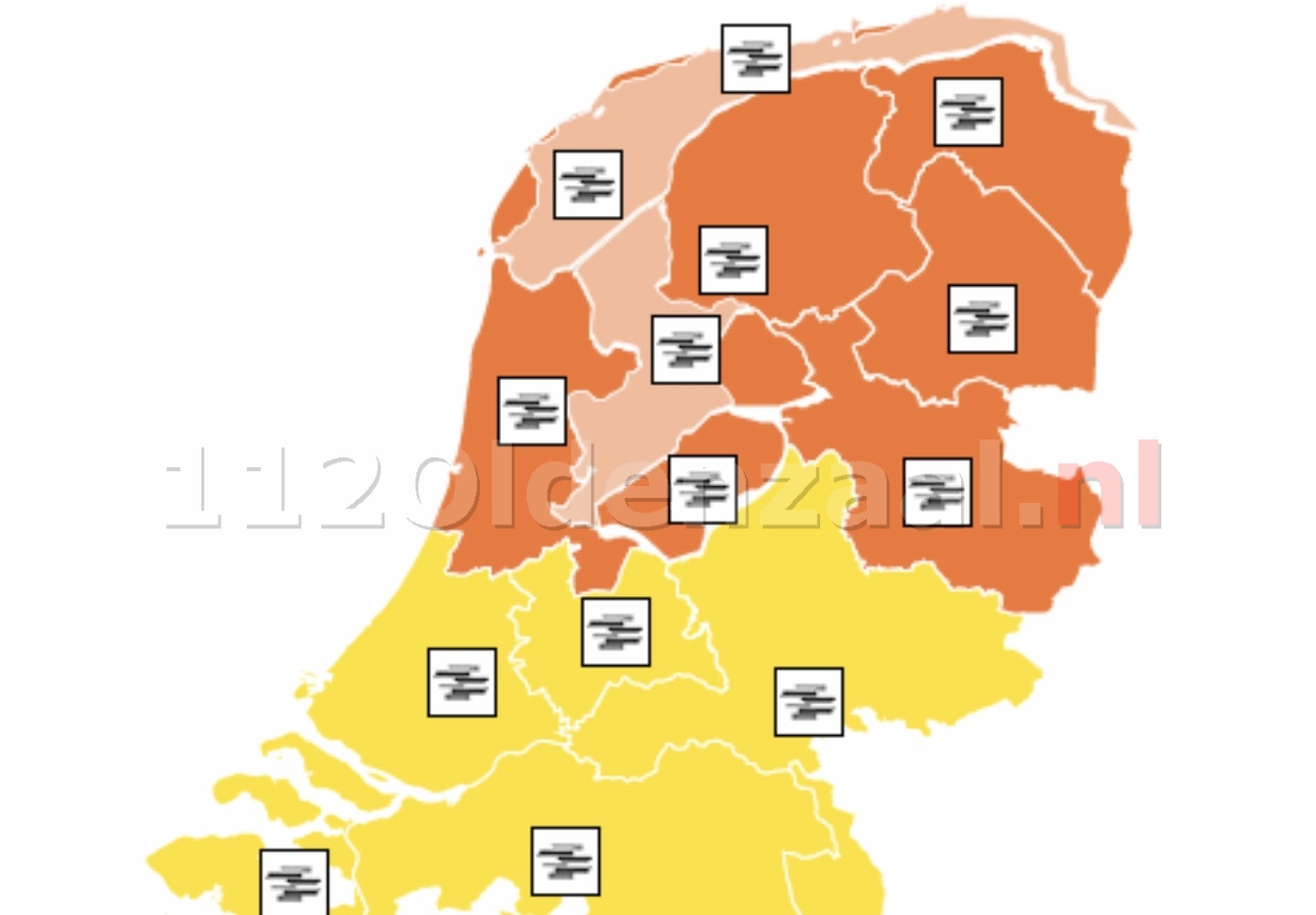 KNMI: “Code oranje: In de noordelijke helft lokaal zeer dichte mist, vanaf de jaarwisseling plaatselijk minder dan 10 meter”