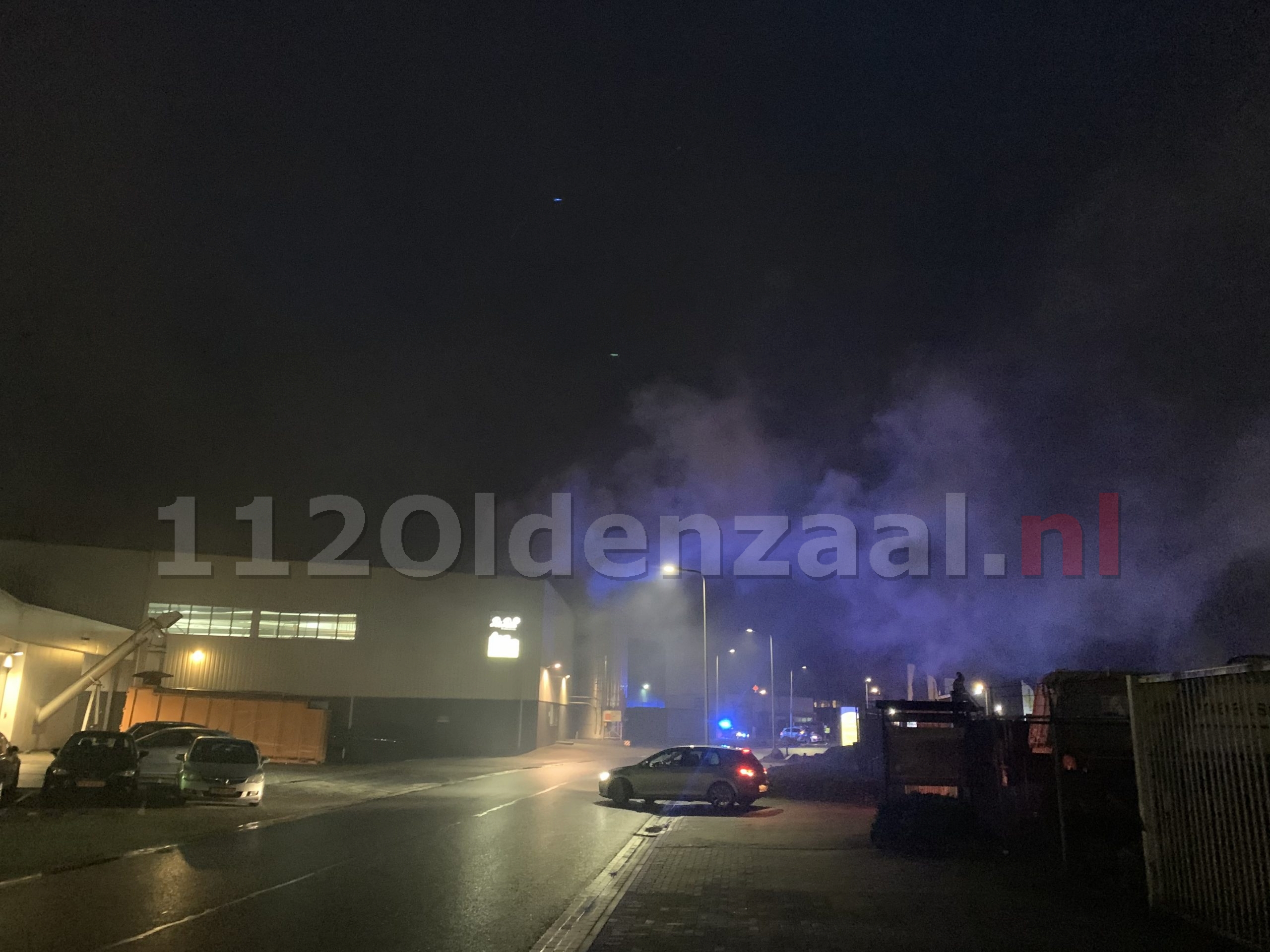 Forse rookontwikkeling bij brand Pre Pain Oldenzaal