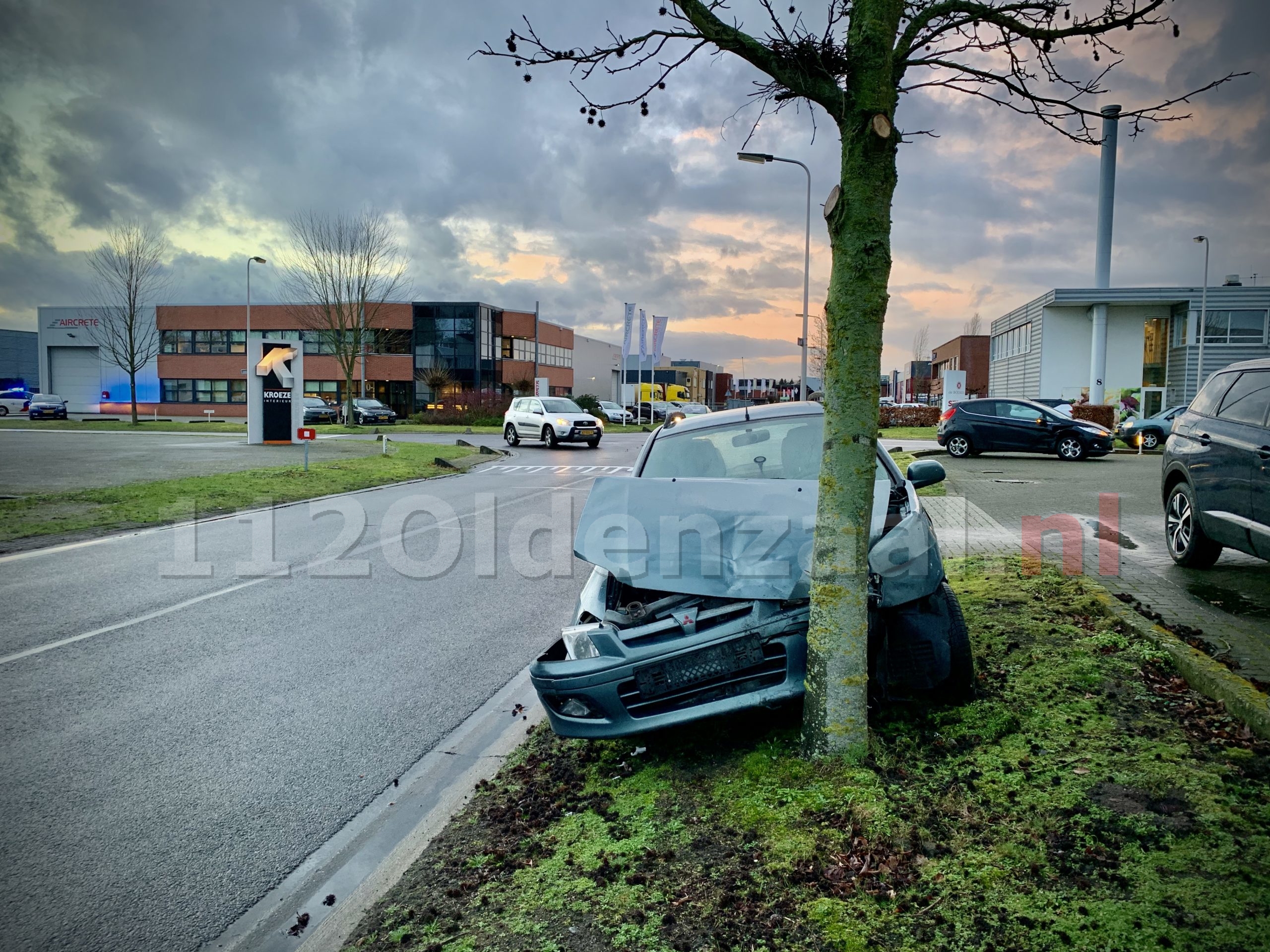 Forse schade bij ongeval op industrieterrein in Oldenzaal