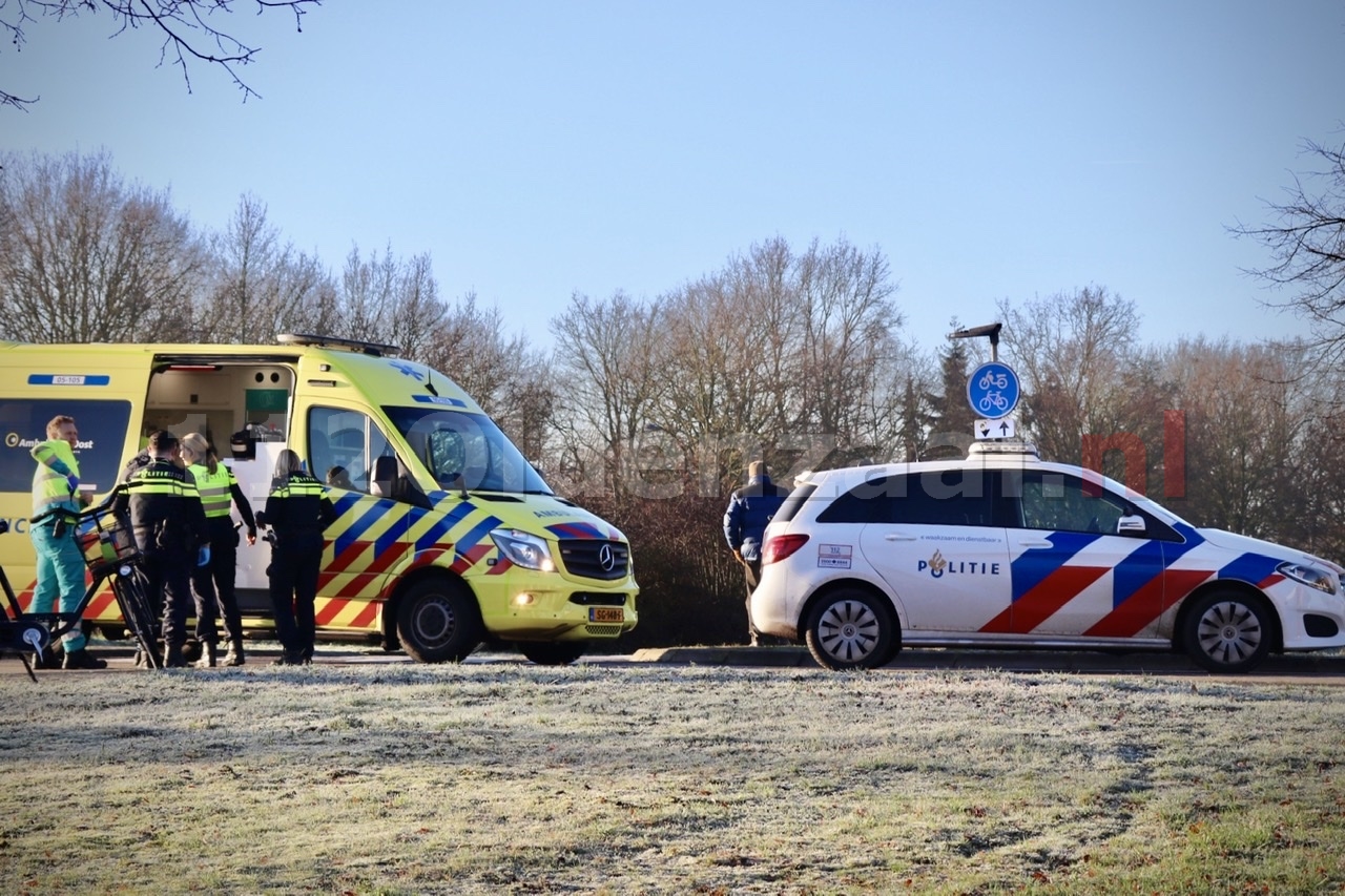 Fietser gewond aan gezicht na val in Oldenzaal