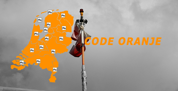 Storm Poly: Code Oranje voor zeer zware windstoten