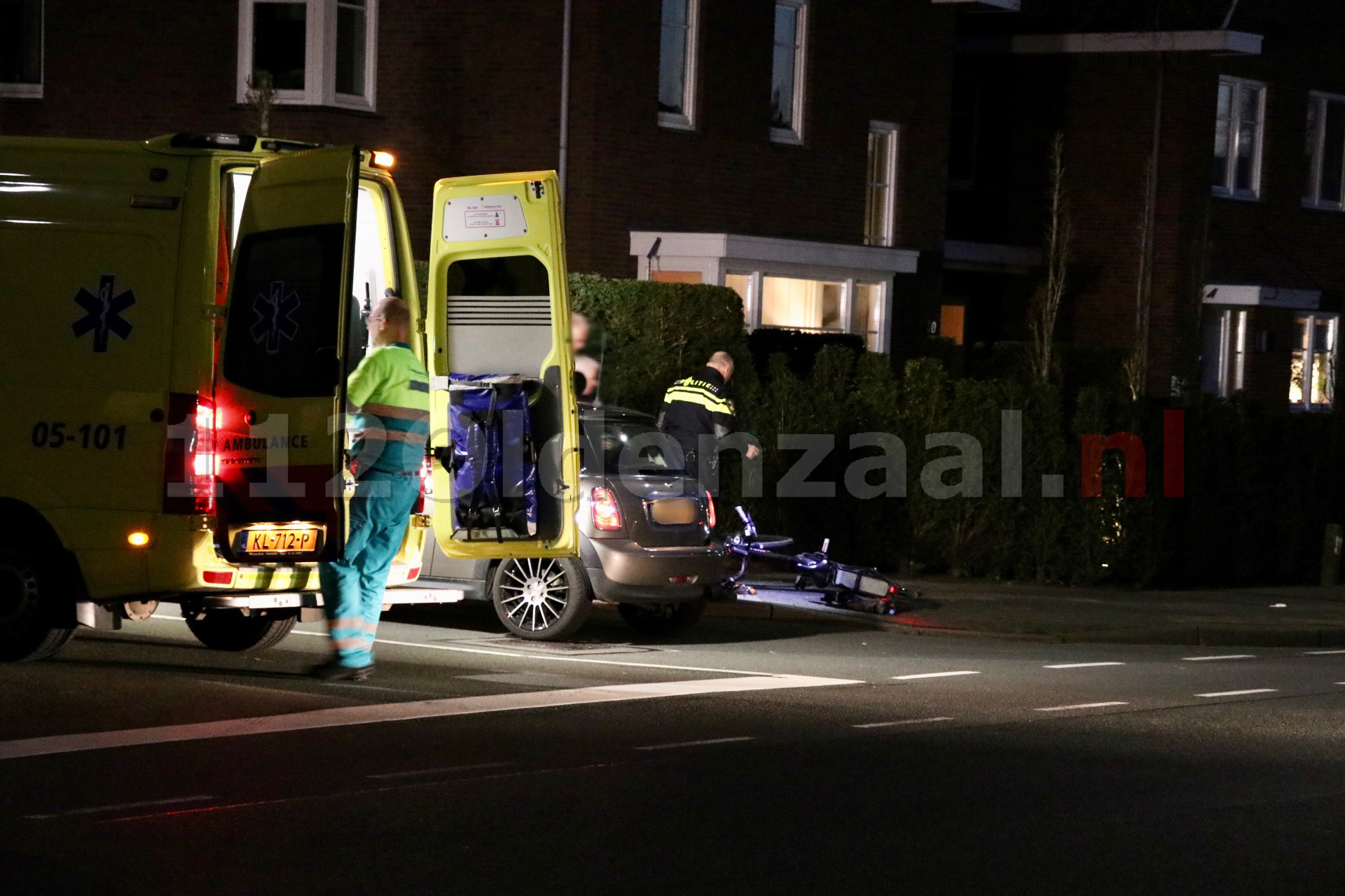 Fietsster met spoed naar het ziekenhuis na ongeval in Oldenzaal