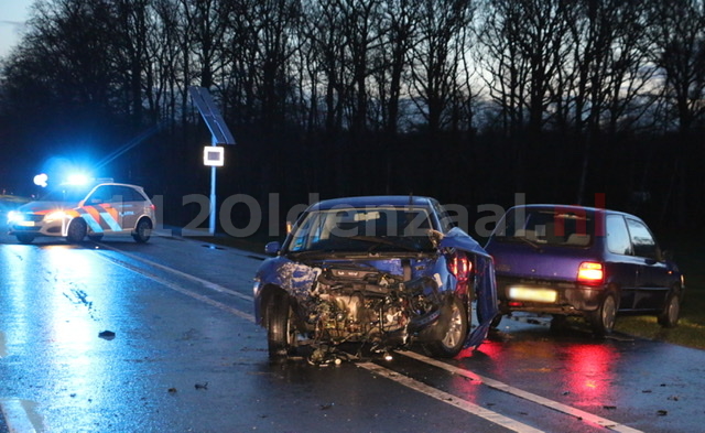 Video: Frontale aanrijding op N342 tussen Oldenzaal en Denekamp