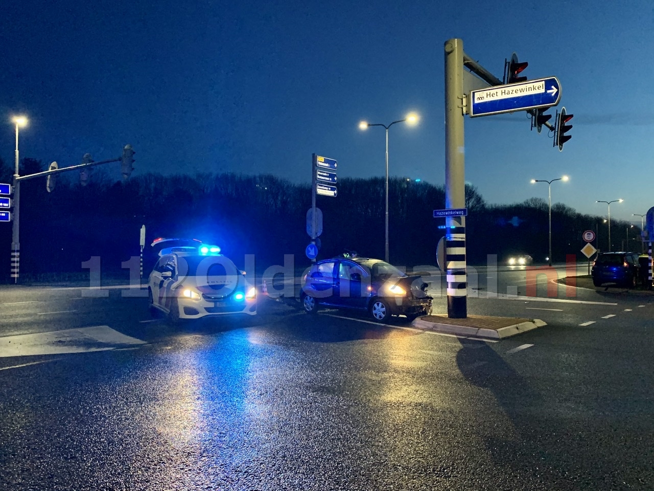 Opnieuw een ongeval op de Provinciale Rondweg N342 in Oldenzaal