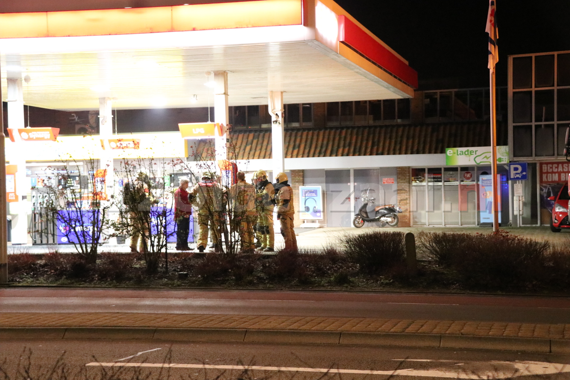 Brandweer rukt uit voor melding lekkage gevaarlijke stof in Oldenzaal