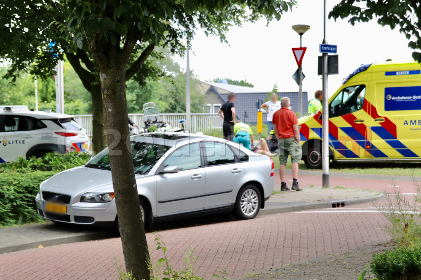 Fietsster gewond na ongeval in Oldenzaal