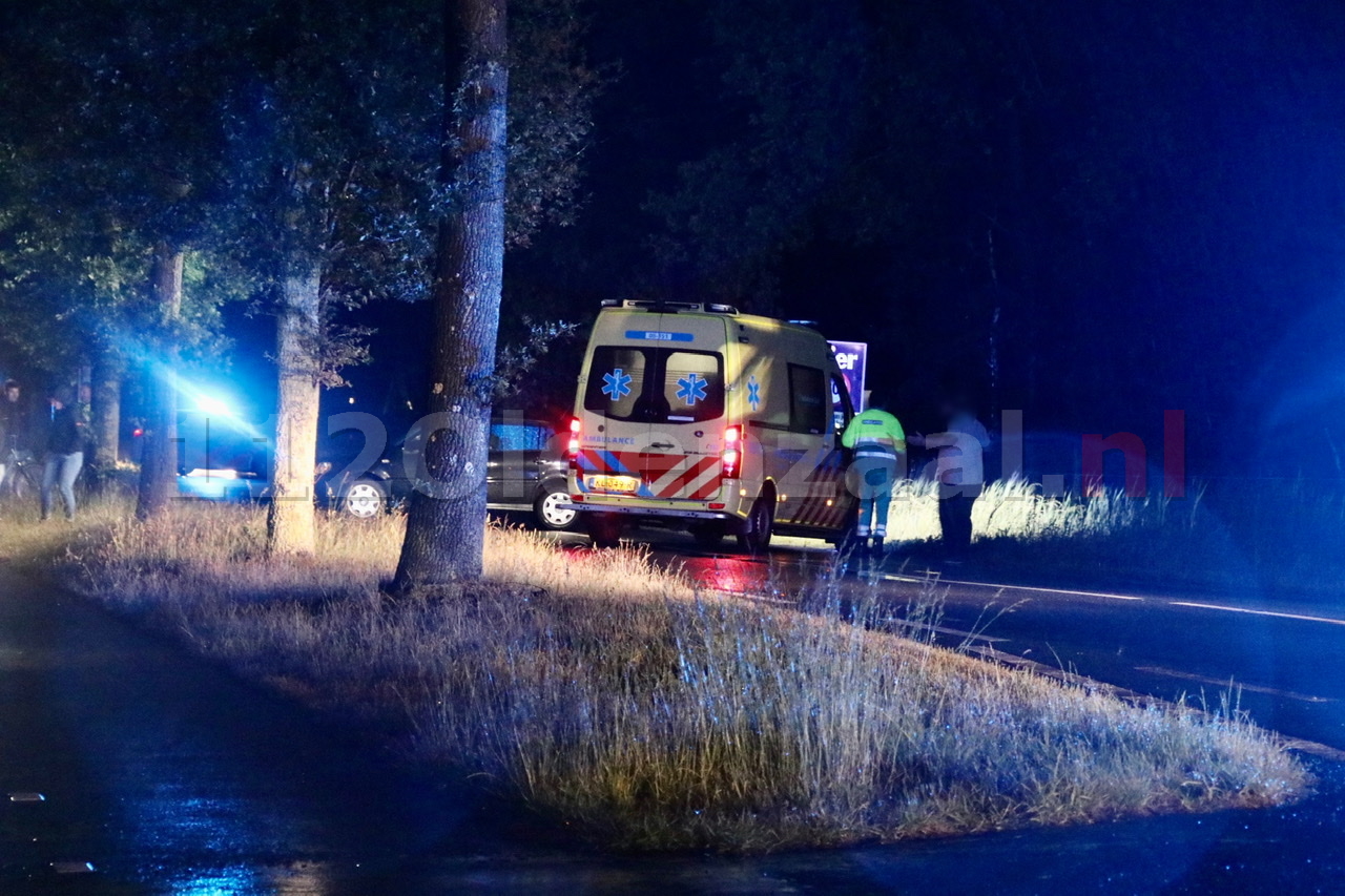 Weg tussen Oldenzaal en Rossum afgesloten in verband met ongeval