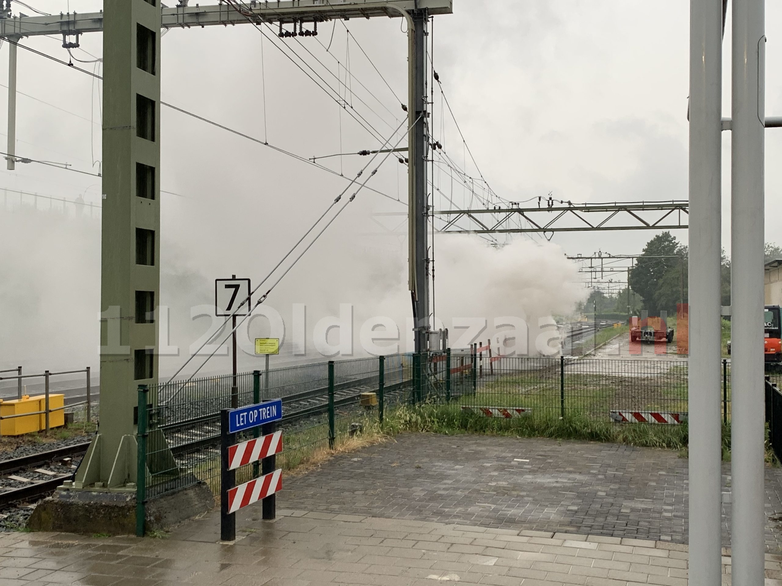 ProRail: Grote brandschade aan systemen door blikseminslag