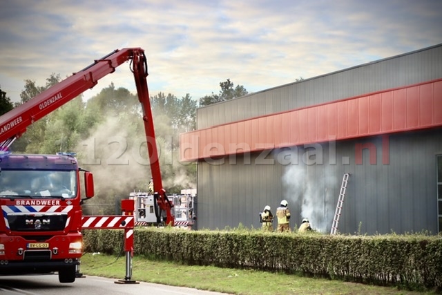 VIDEO: Brand bij Raab Karcher Oldenzaal