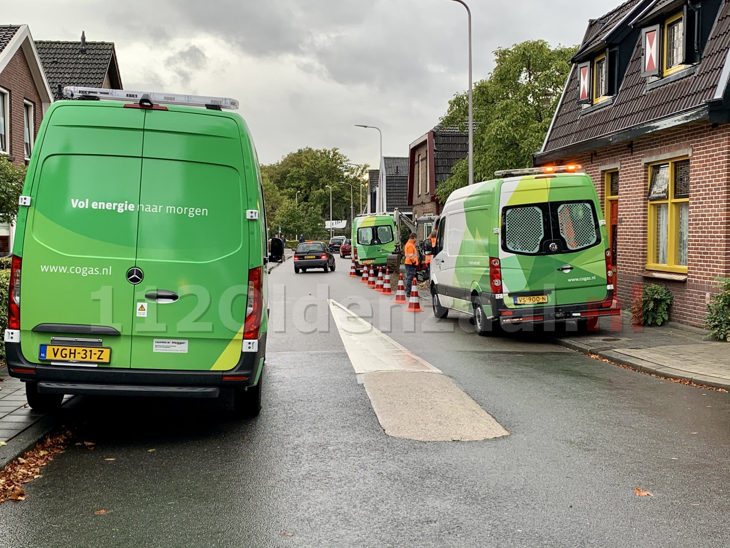 Meerdere woningen in Oldenzaal zonder stroom