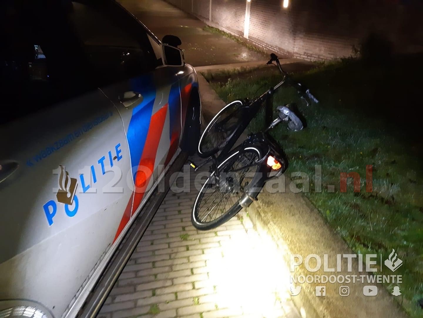 Fietser na korte achtervolging aangehouden