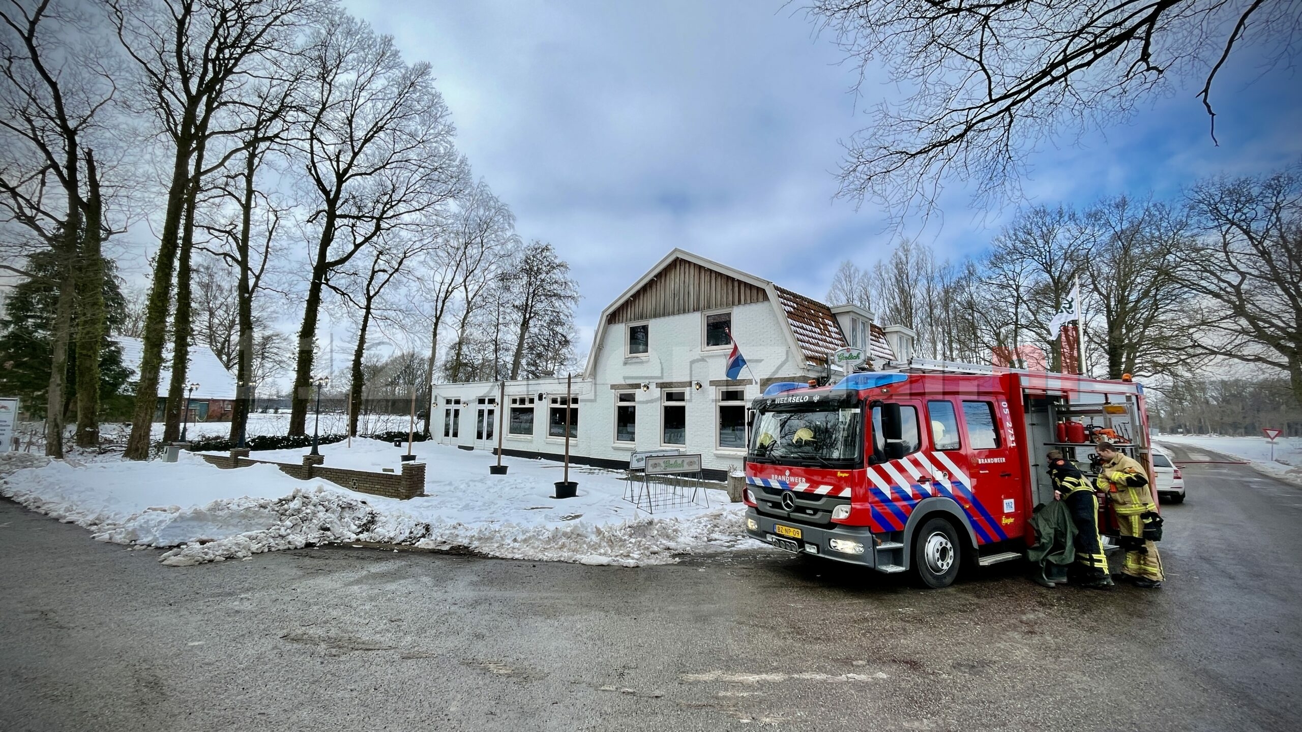 UPDATE: Schade groot na leidingbreuk bij bistro in Rossum