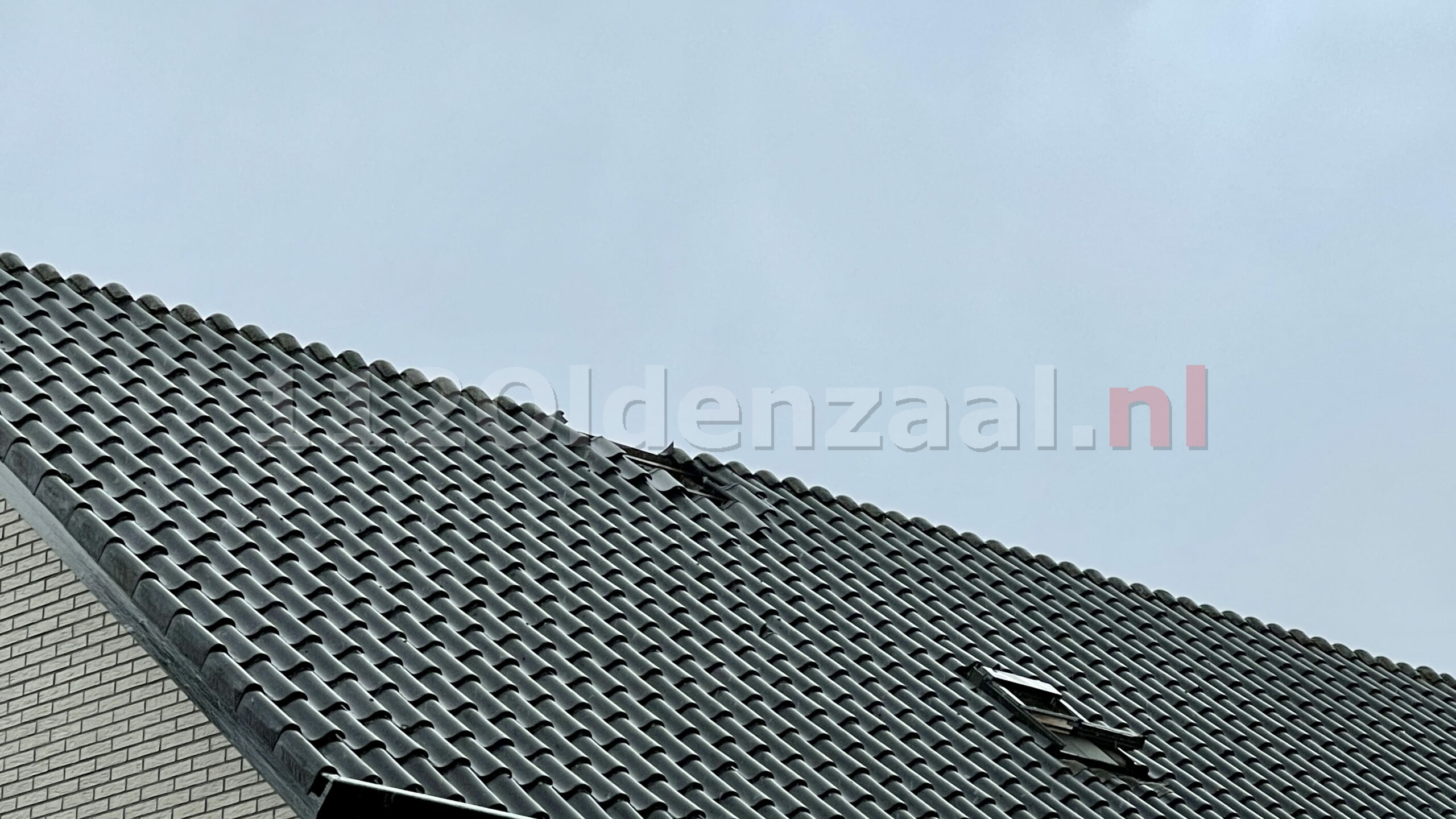 Bliksem ingeslagen in woning Oldenzaal