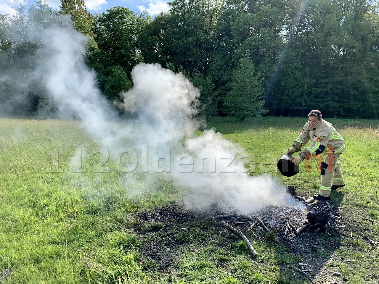 Melding buitenbrand aan Schapendijk Oldenzaal