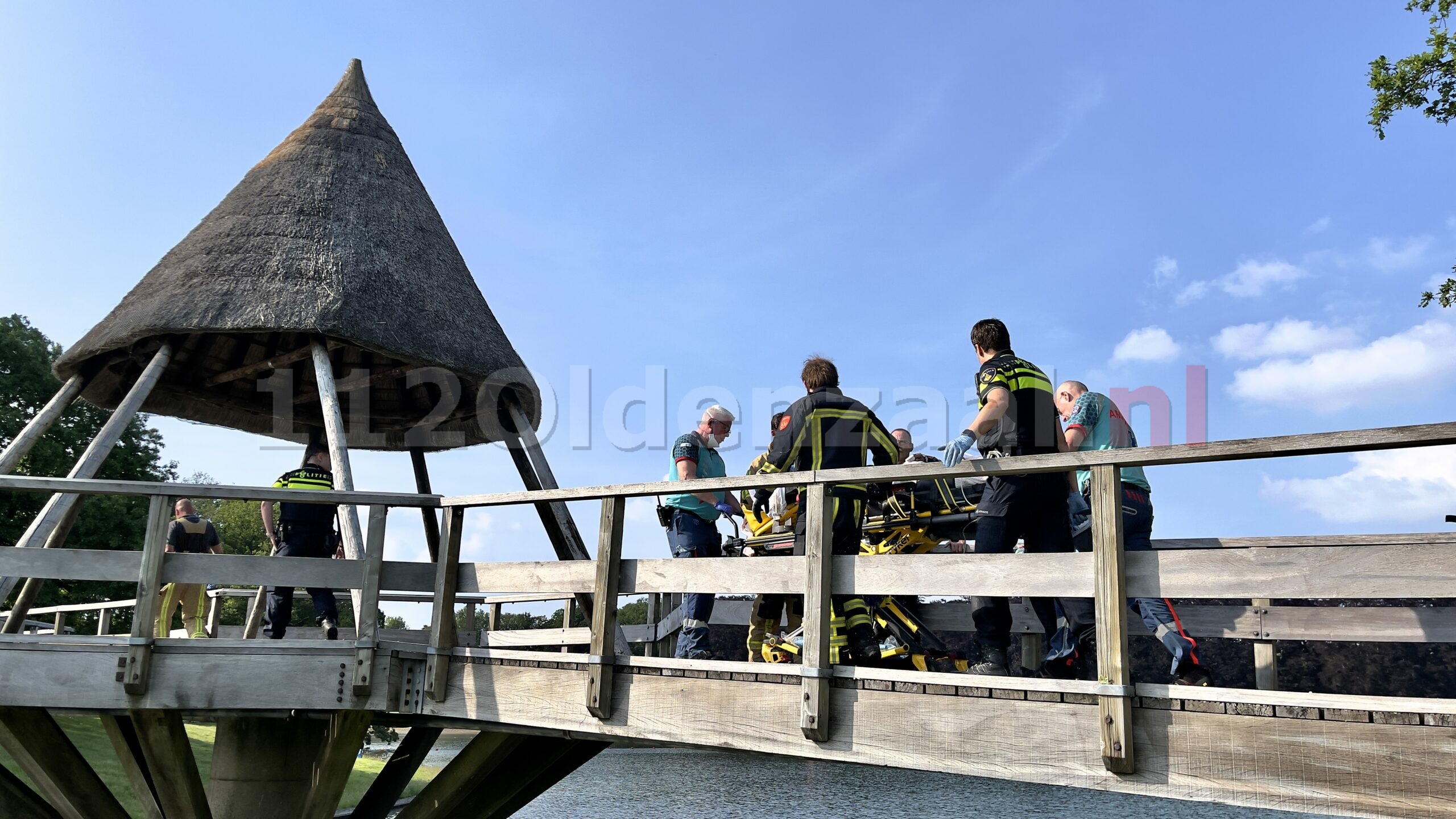 Persoon gewond op Het Hulsbeek: Hulpdiensten rukken massaal uit