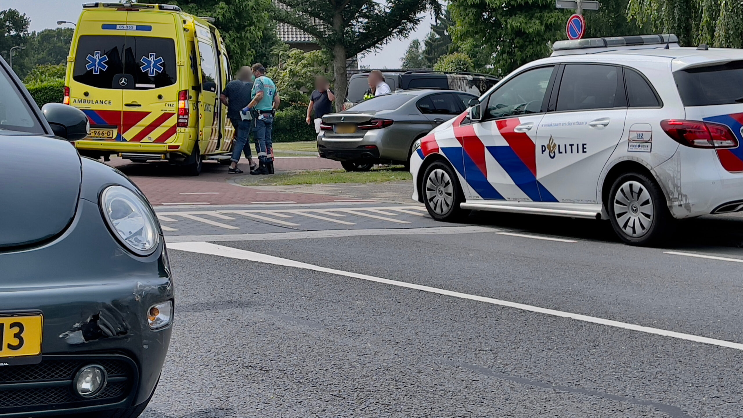 Ongeval tussen twee voertuigen op Zuid-Berghuizen Oldenzaal